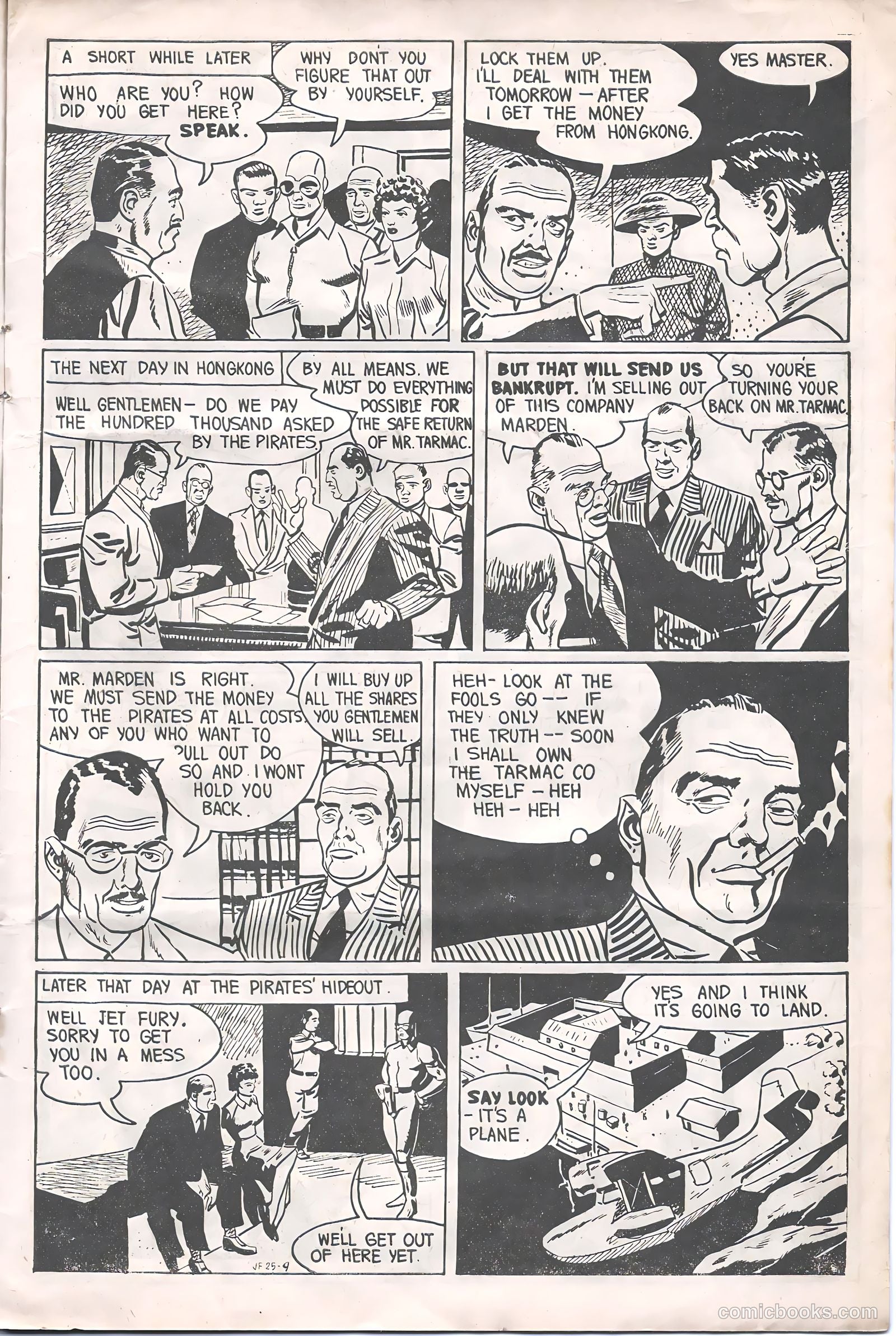 Jet Fury #25 (1952) — page 9 of 24