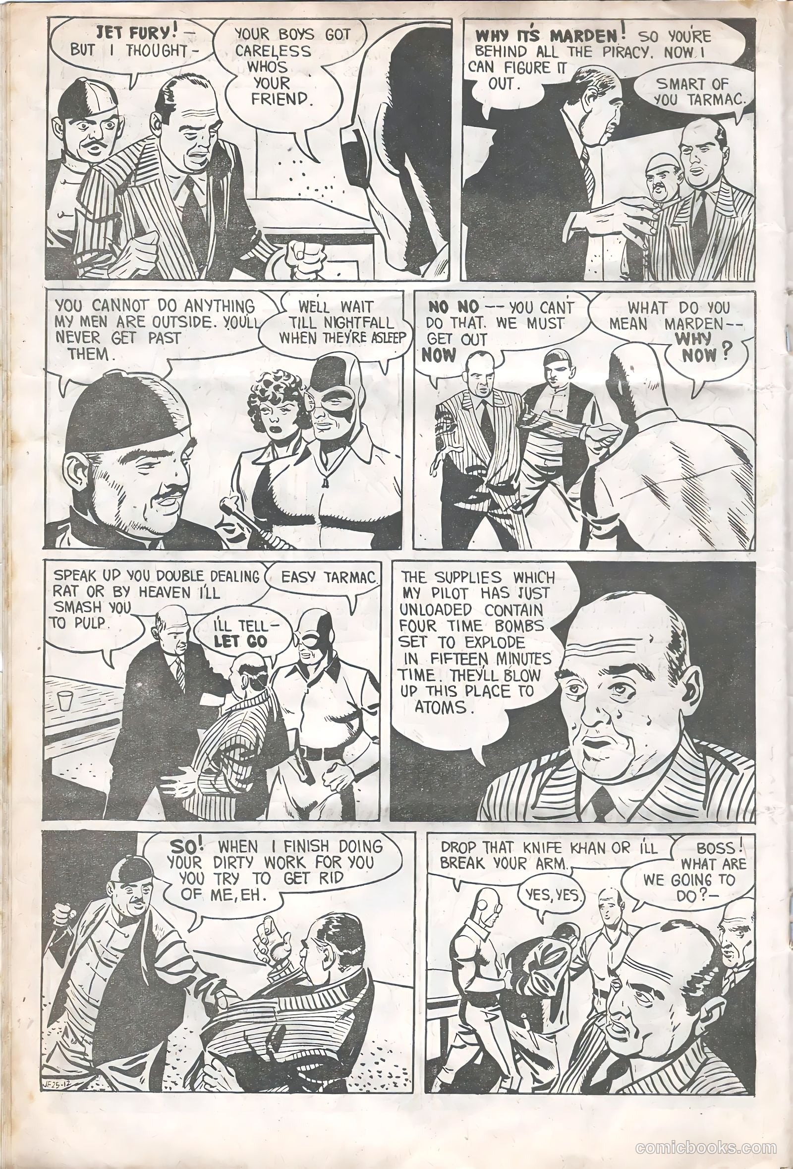 Jet Fury #25 (1952) — page 12 of 24