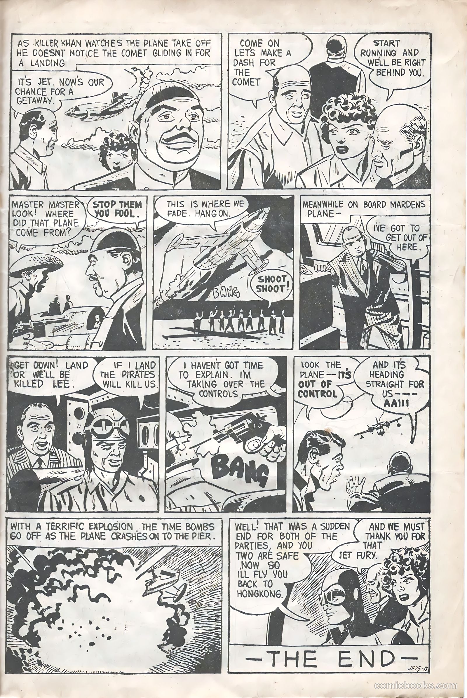Jet Fury #25 (1952) — page 15 of 24