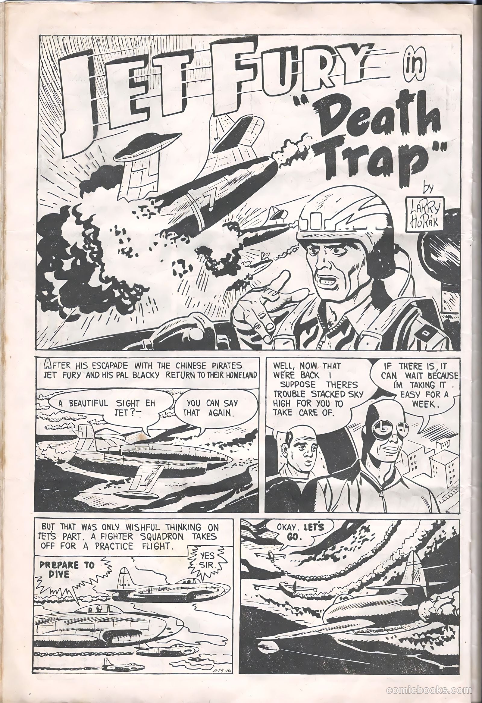 Jet Fury #25 (1952) — page 16 of 24