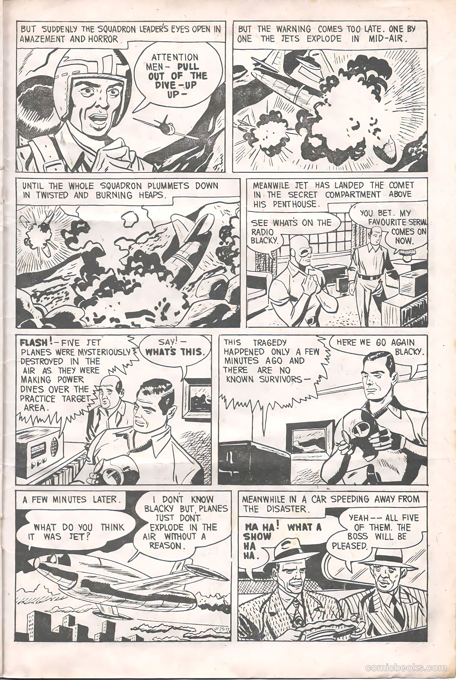 Jet Fury #25 (1952) — page 17 of 24
