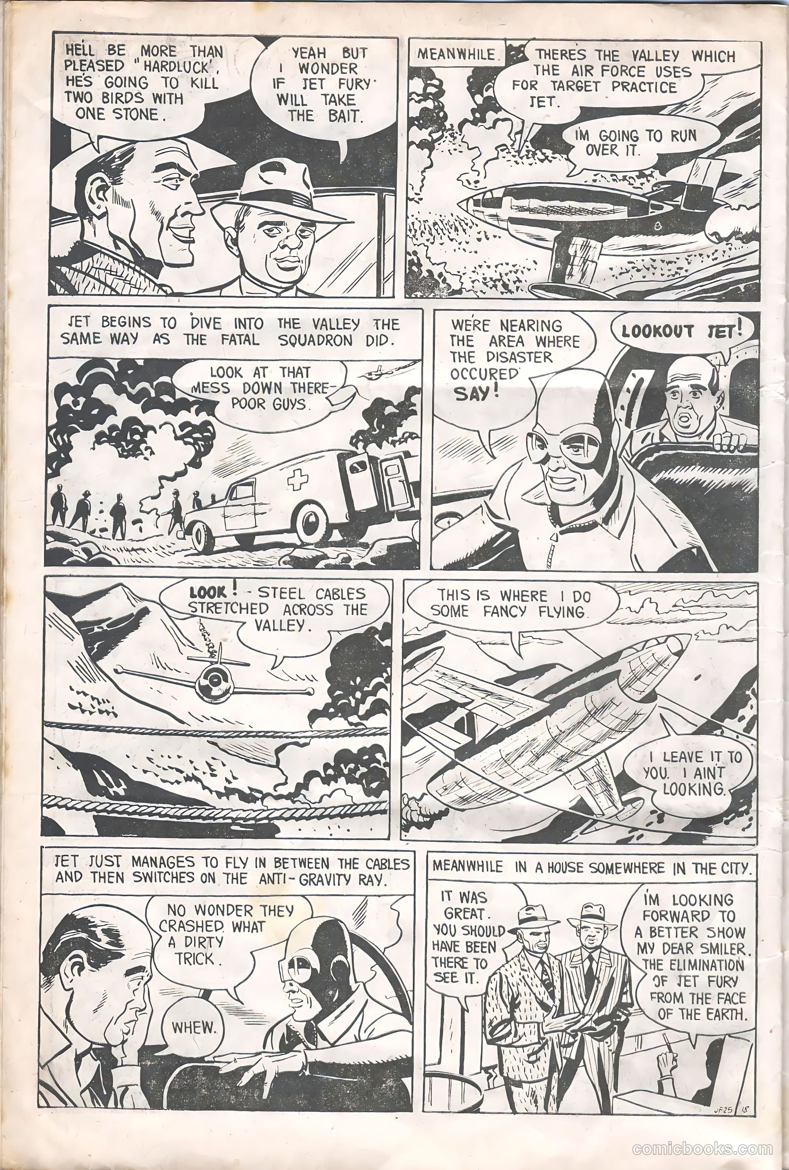 Jet Fury #25 (1952) — page 18 of 24