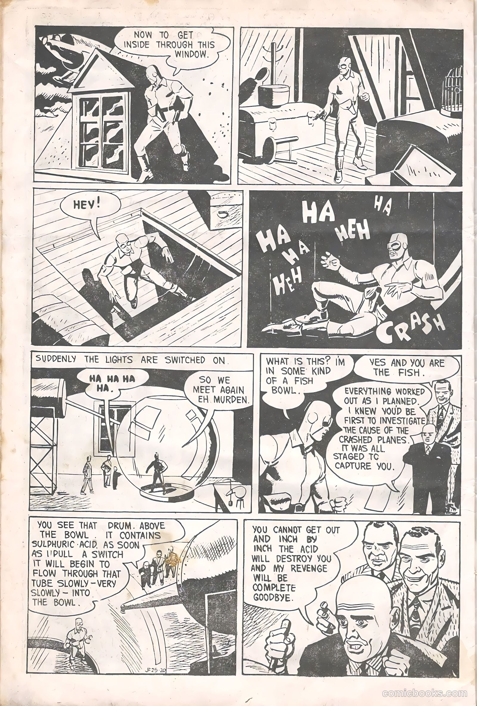 Jet Fury #25 (1952) — page 20 of 24