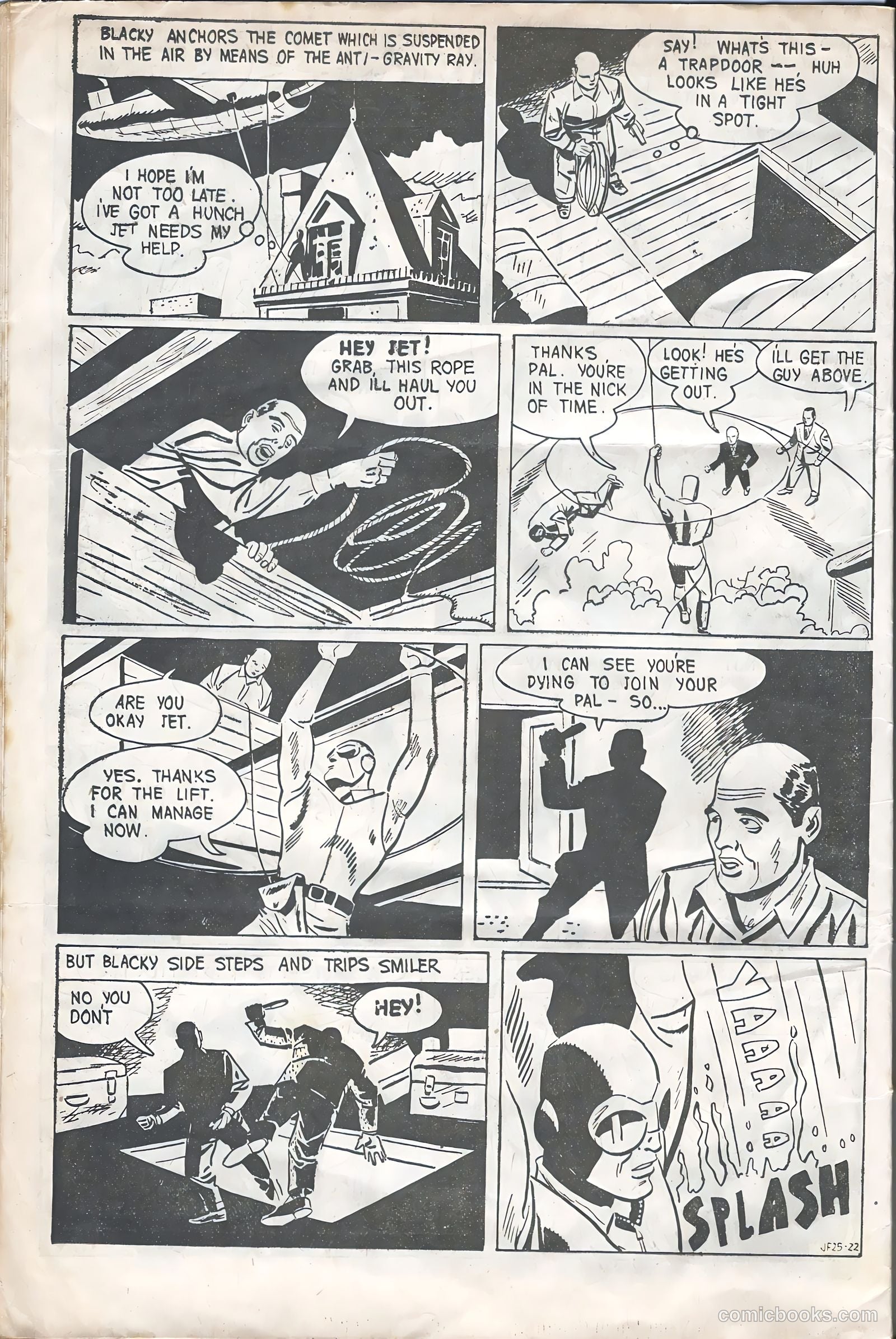 Jet Fury #25 (1952) — page 22 of 24