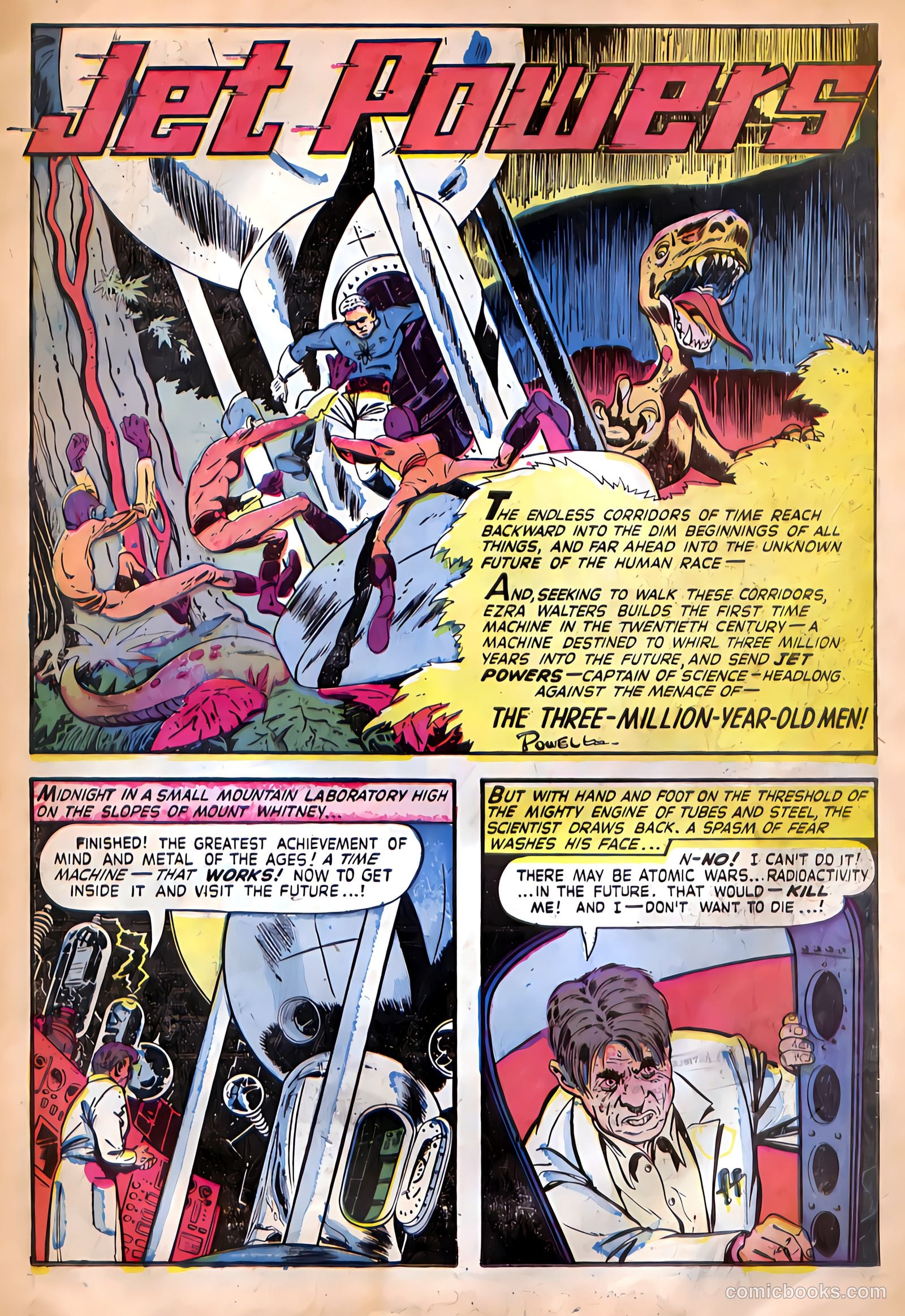 Jet Powers #2 (1951) — page 3 of 36