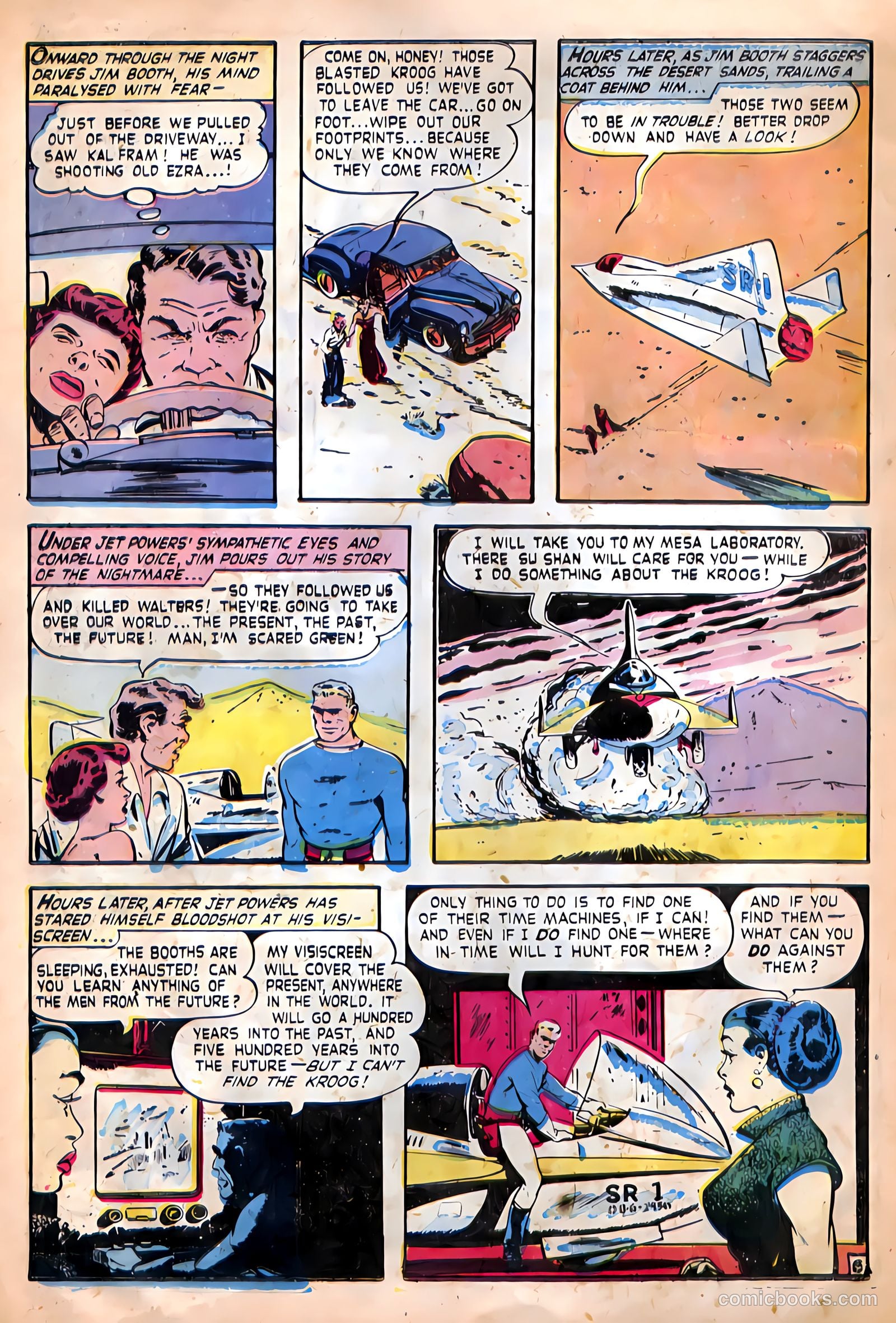 Jet Powers #2 (1951) — page 8 of 36