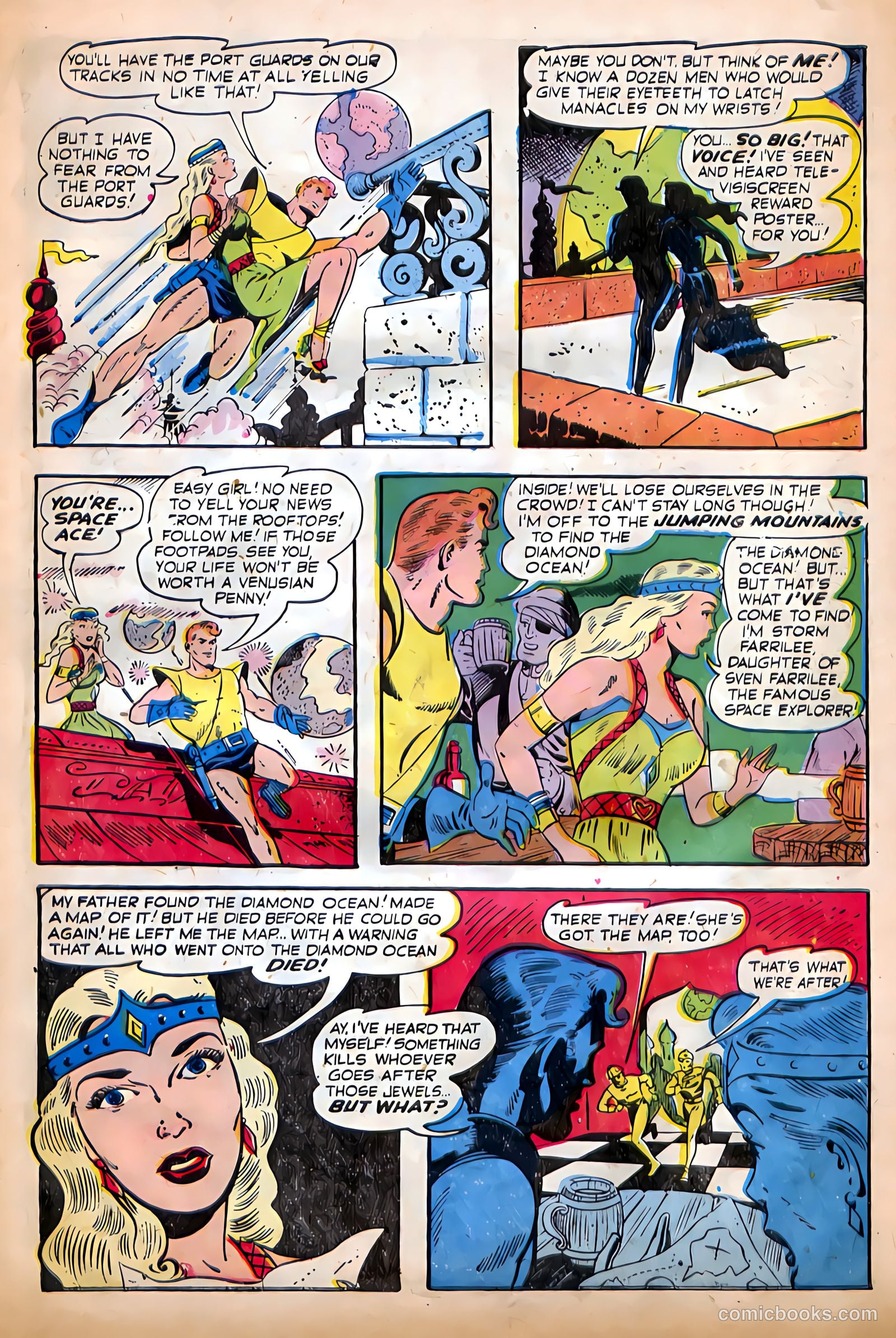 Jet Powers #2 (1951) — page 21 of 36