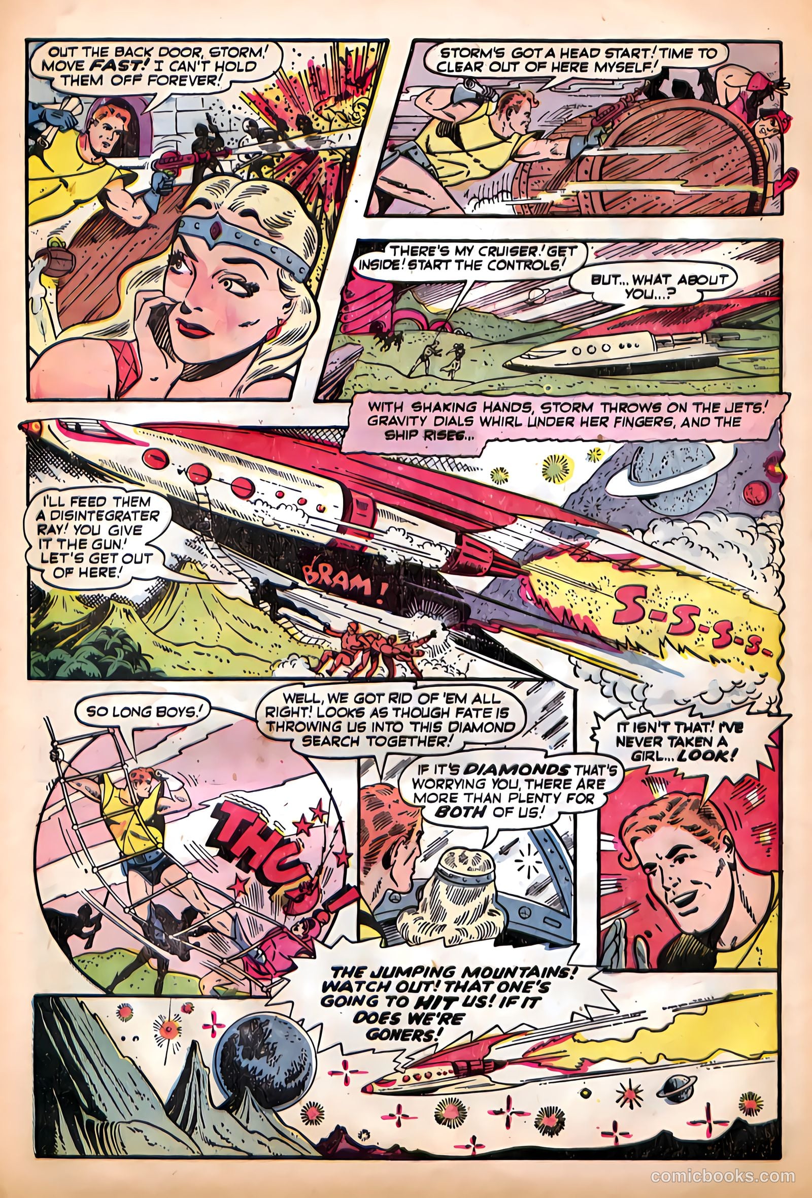 Jet Powers #2 (1951) — page 22 of 36