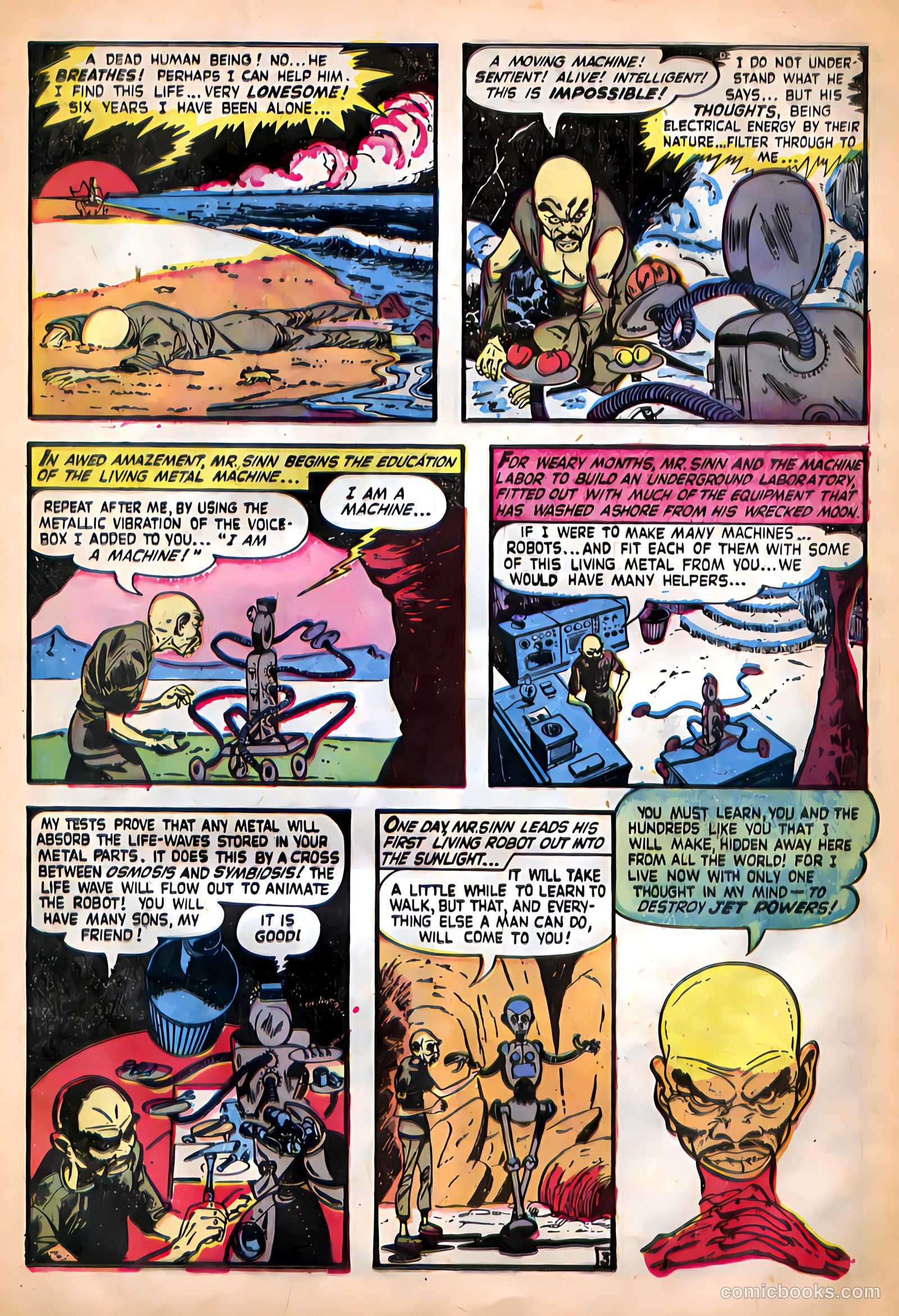 Jet Powers #2 (1951) — page 28 of 36