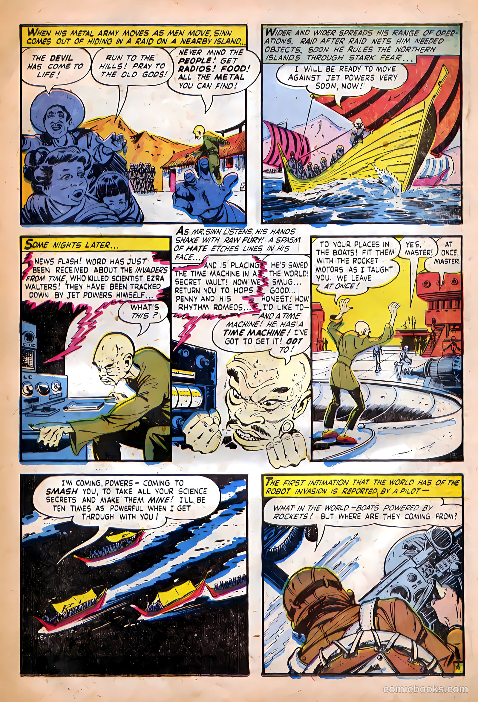Jet Powers #2 (1951) — page 29 of 36