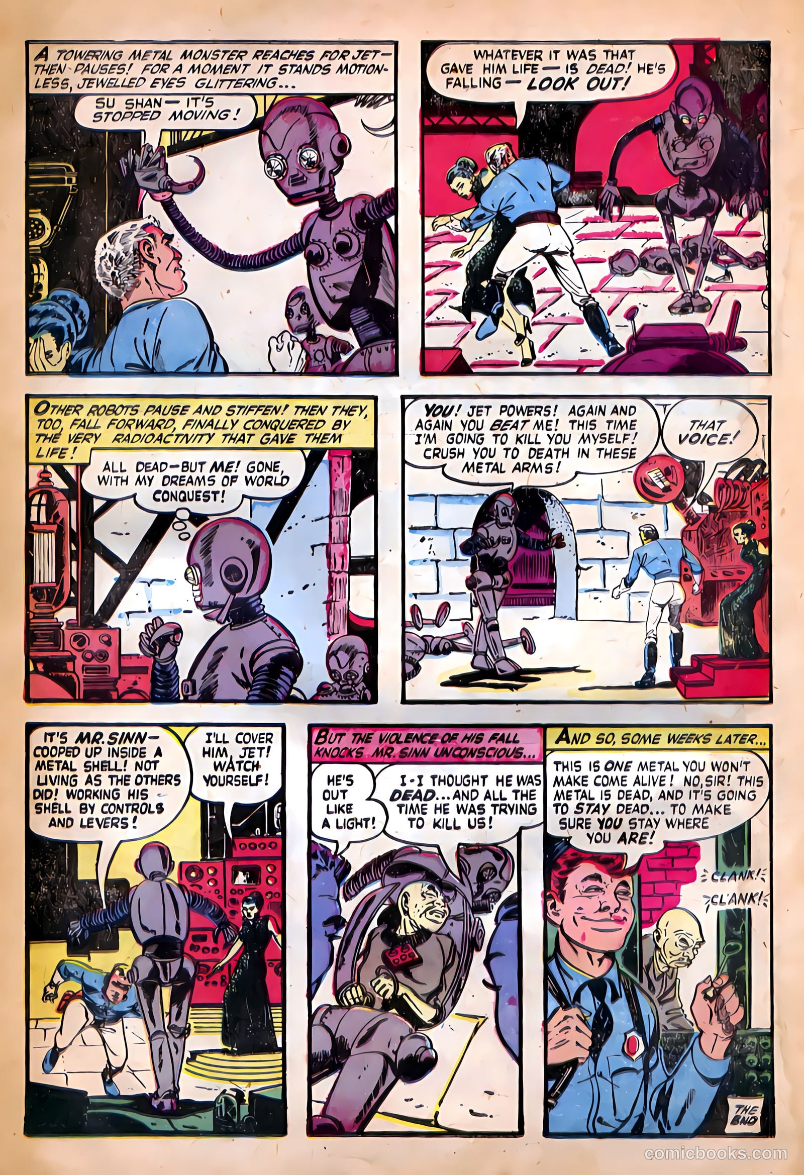 Jet Powers #2 (1951) — page 33 of 36
