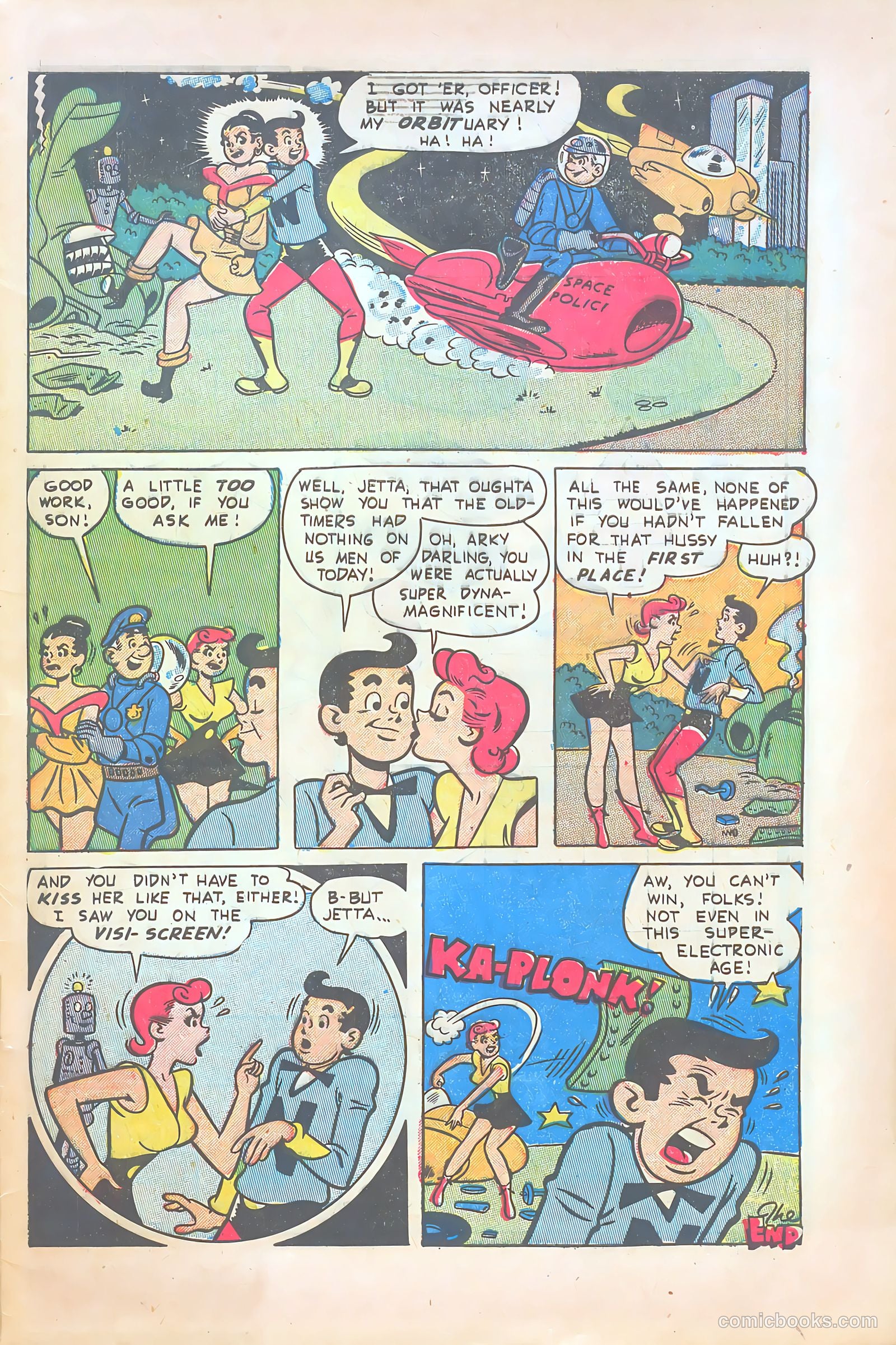 Jetta #5 (1952) — page 33 of 36