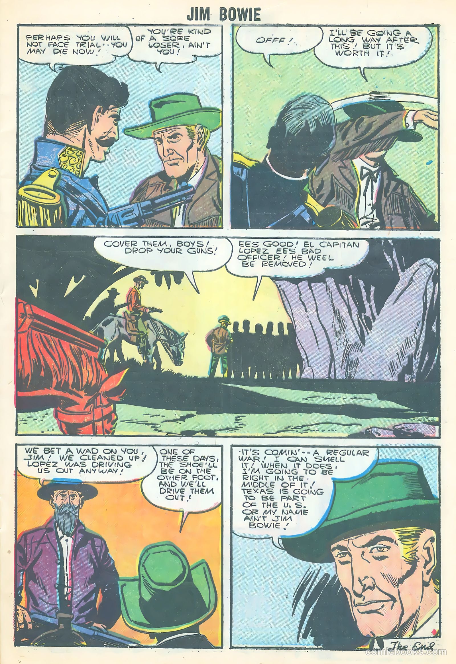 Jim Bowie #16 (1956) — page 5 of 36