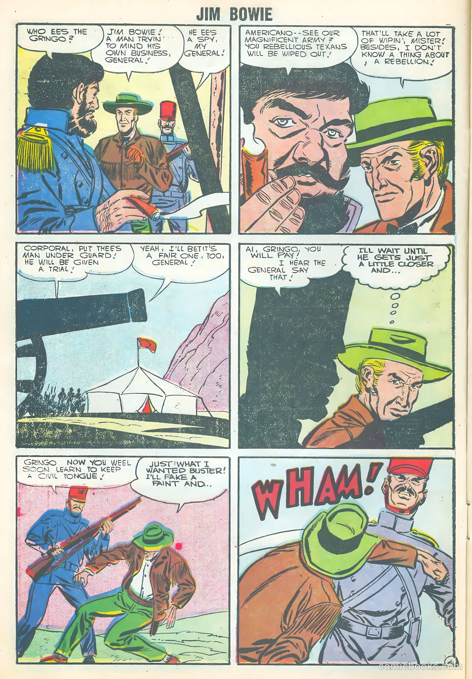 Jim Bowie #16 (1956) — page 10 of 36