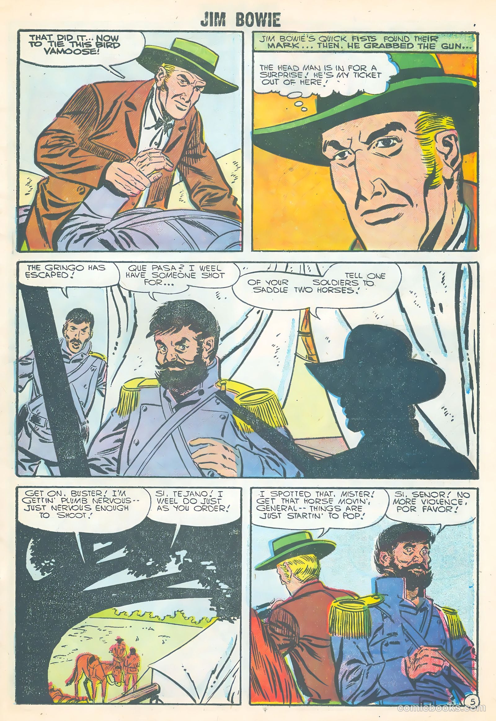 Jim Bowie #16 (1956) — page 11 of 36