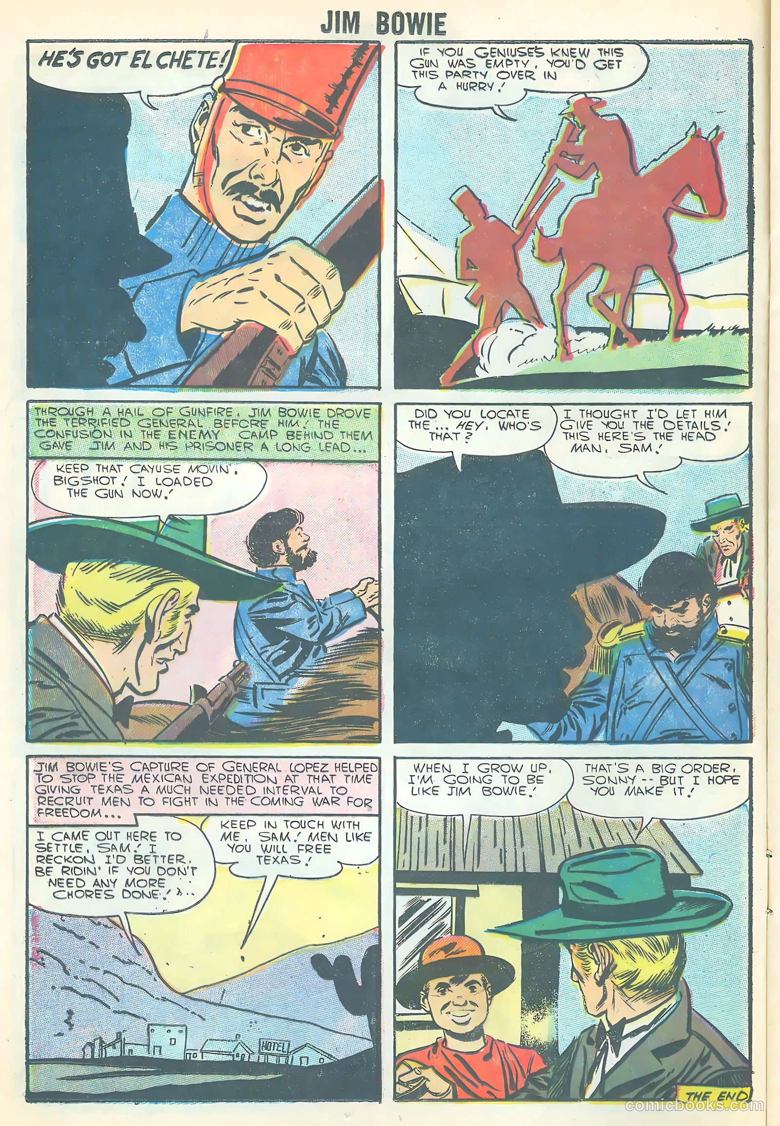 Jim Bowie #16 (1956) — page 12 of 36