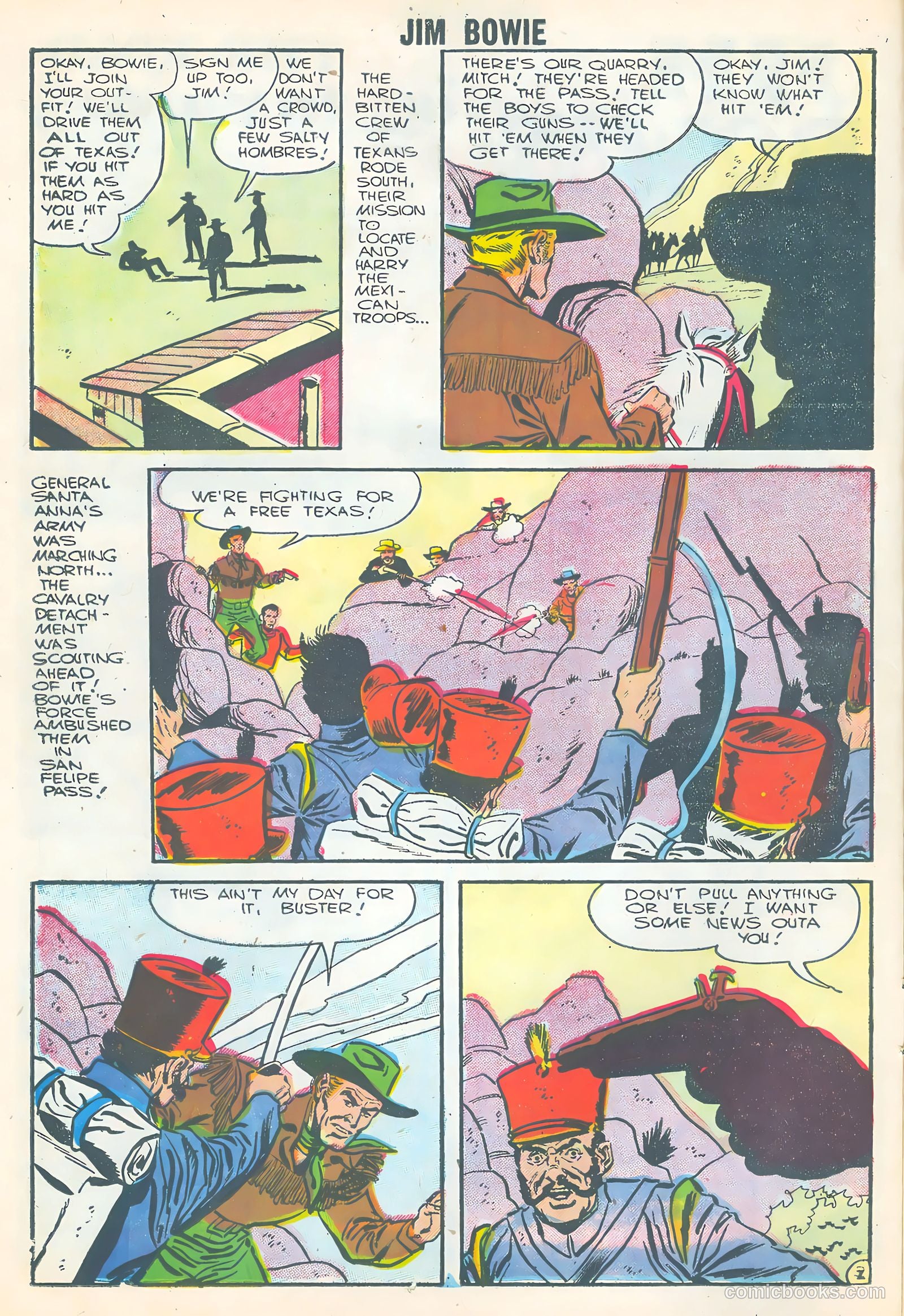 Jim Bowie #16 (1956) — page 14 of 36