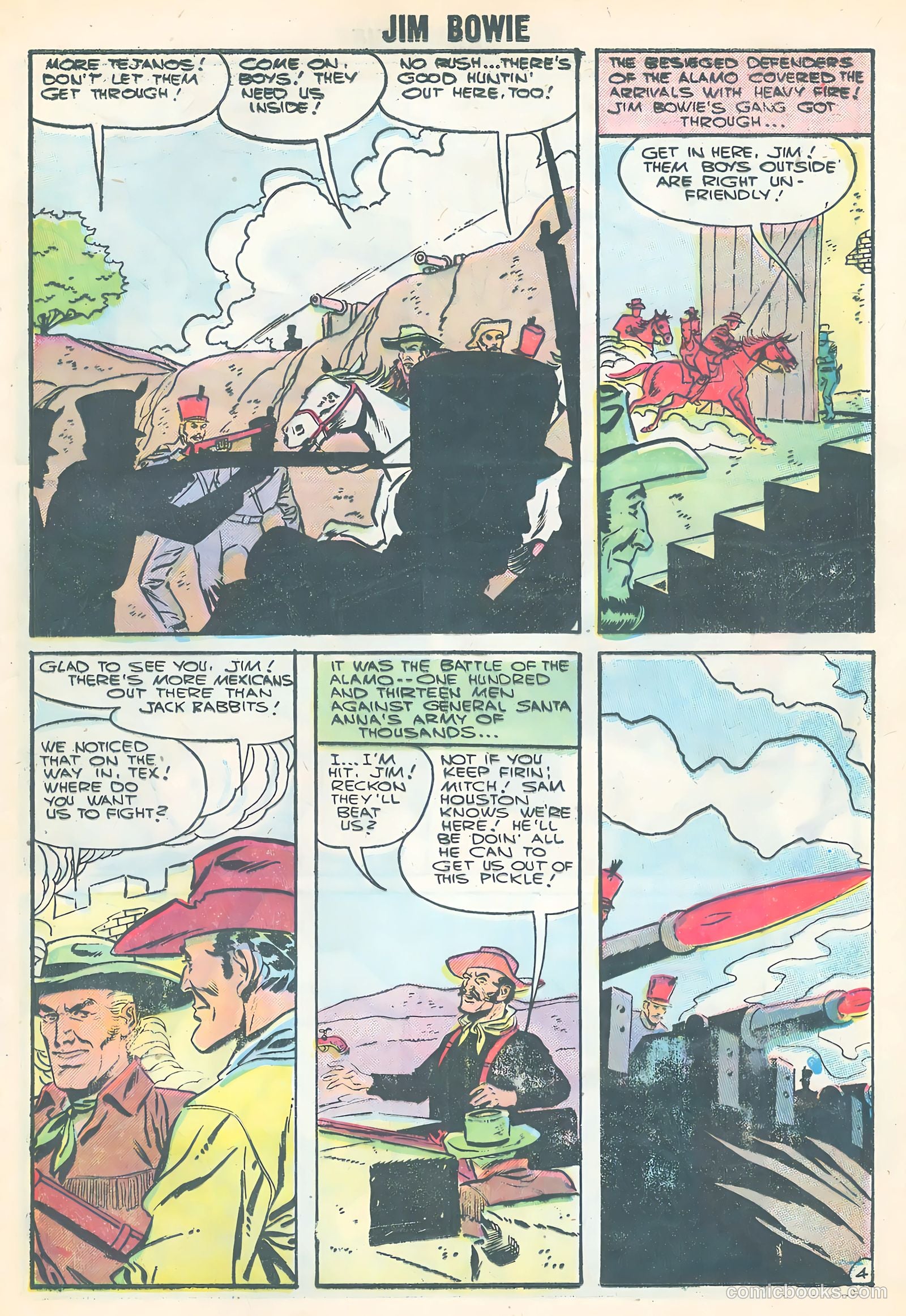 Jim Bowie #16 (1956) — page 17 of 36