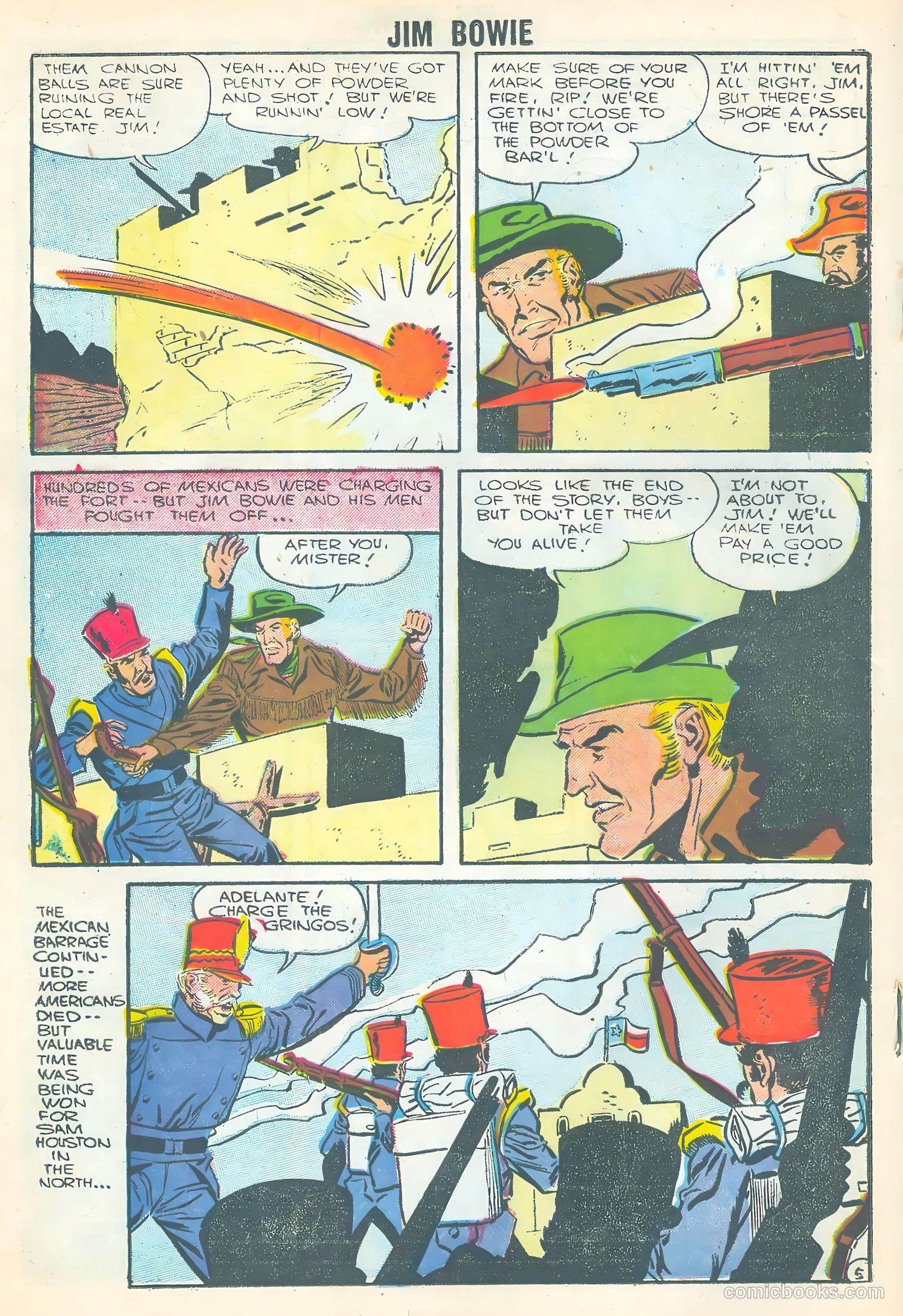 Jim Bowie #16 (1956) — page 18 of 36
