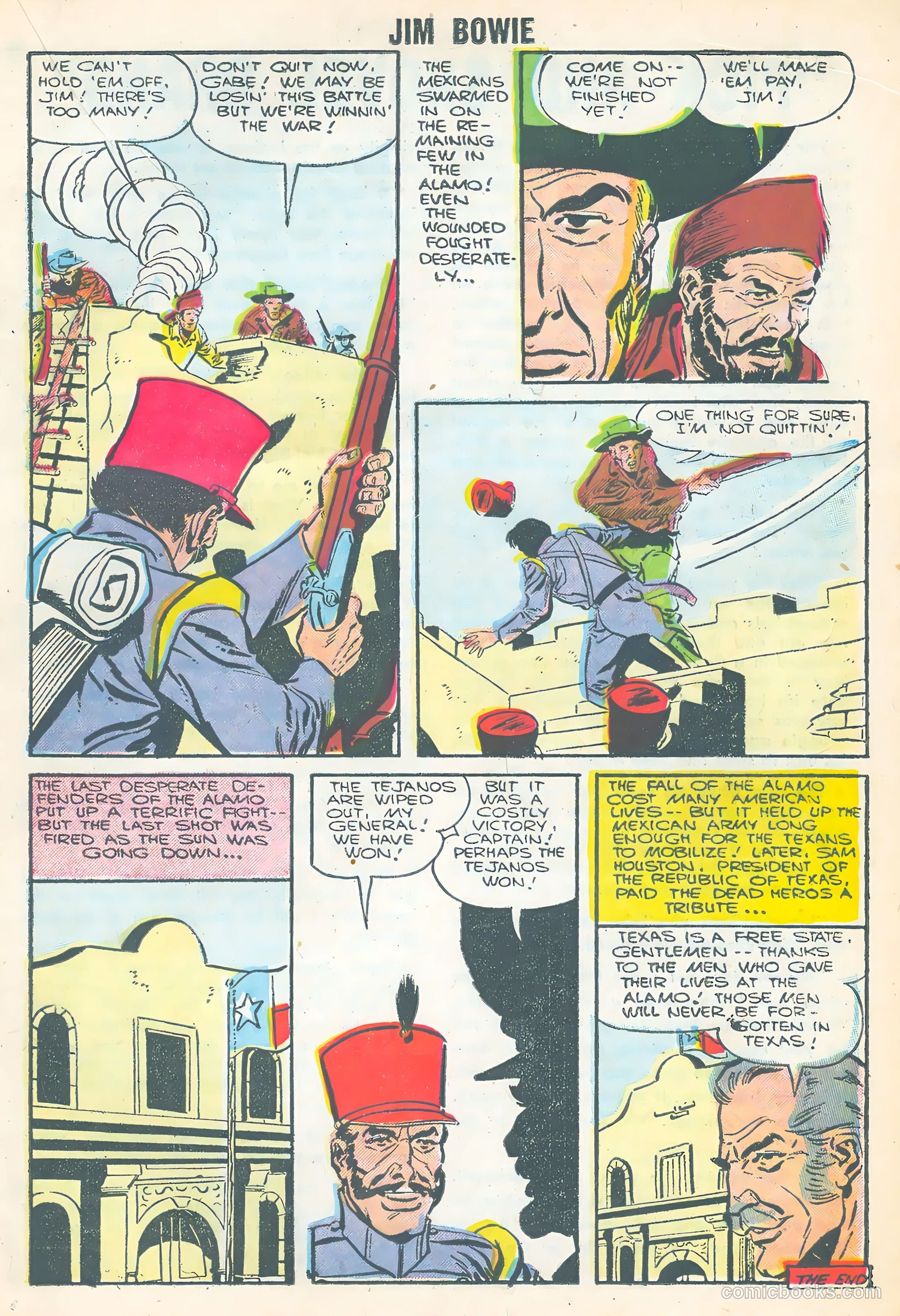 Jim Bowie #16 (1956) — page 19 of 36
