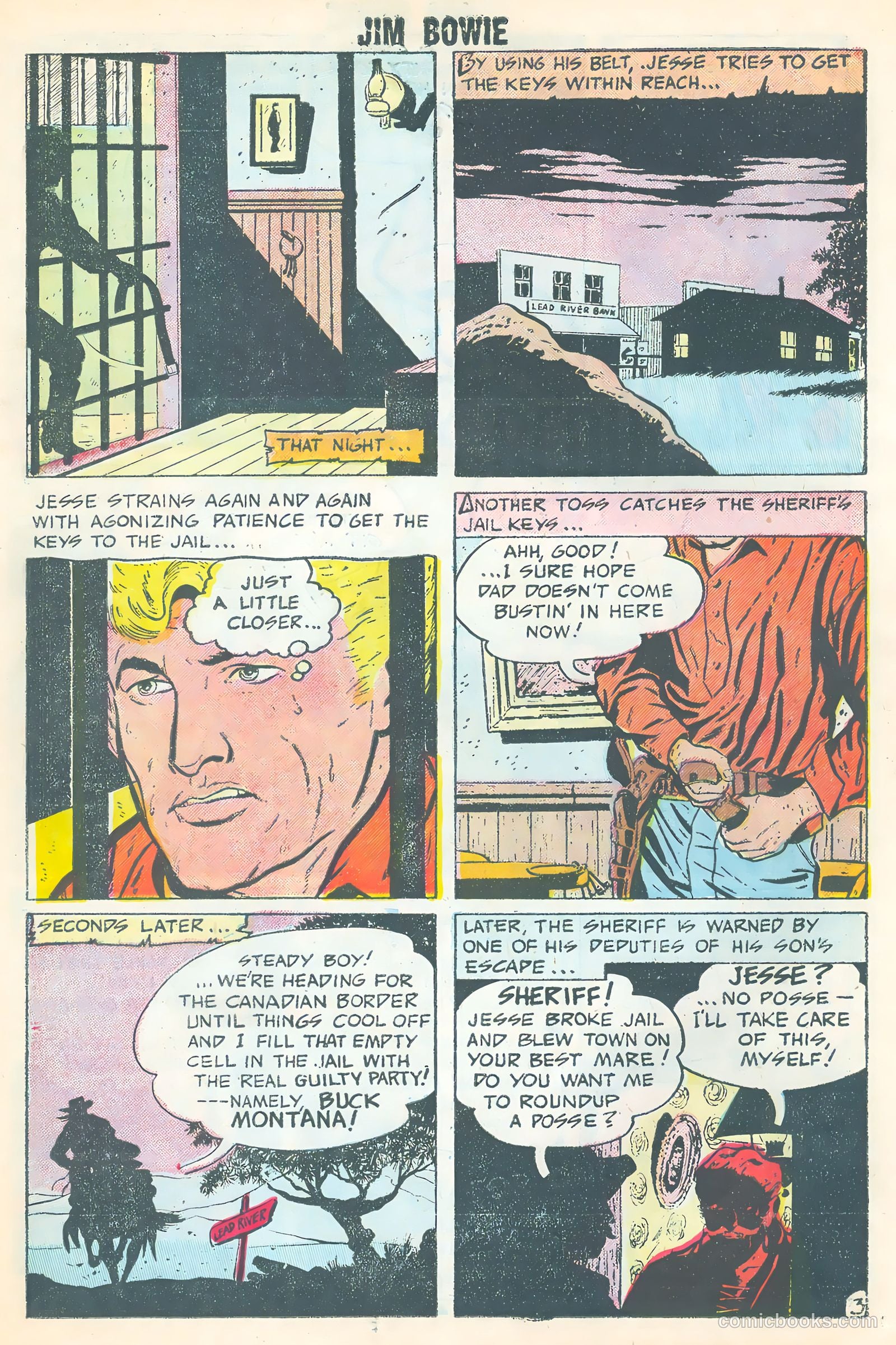 Jim Bowie #16 (1956) — page 26 of 36