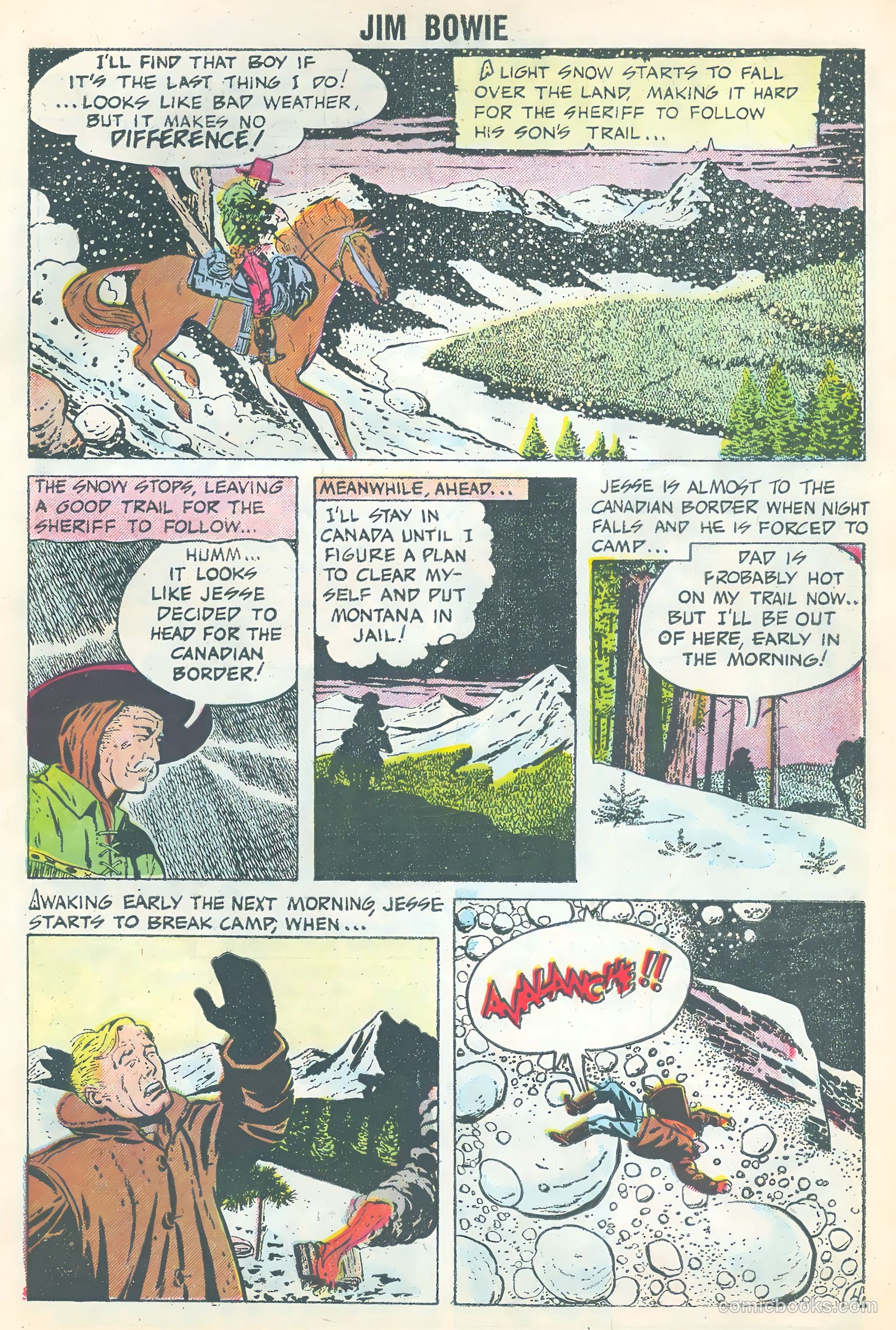 Jim Bowie #16 (1956) — page 27 of 36