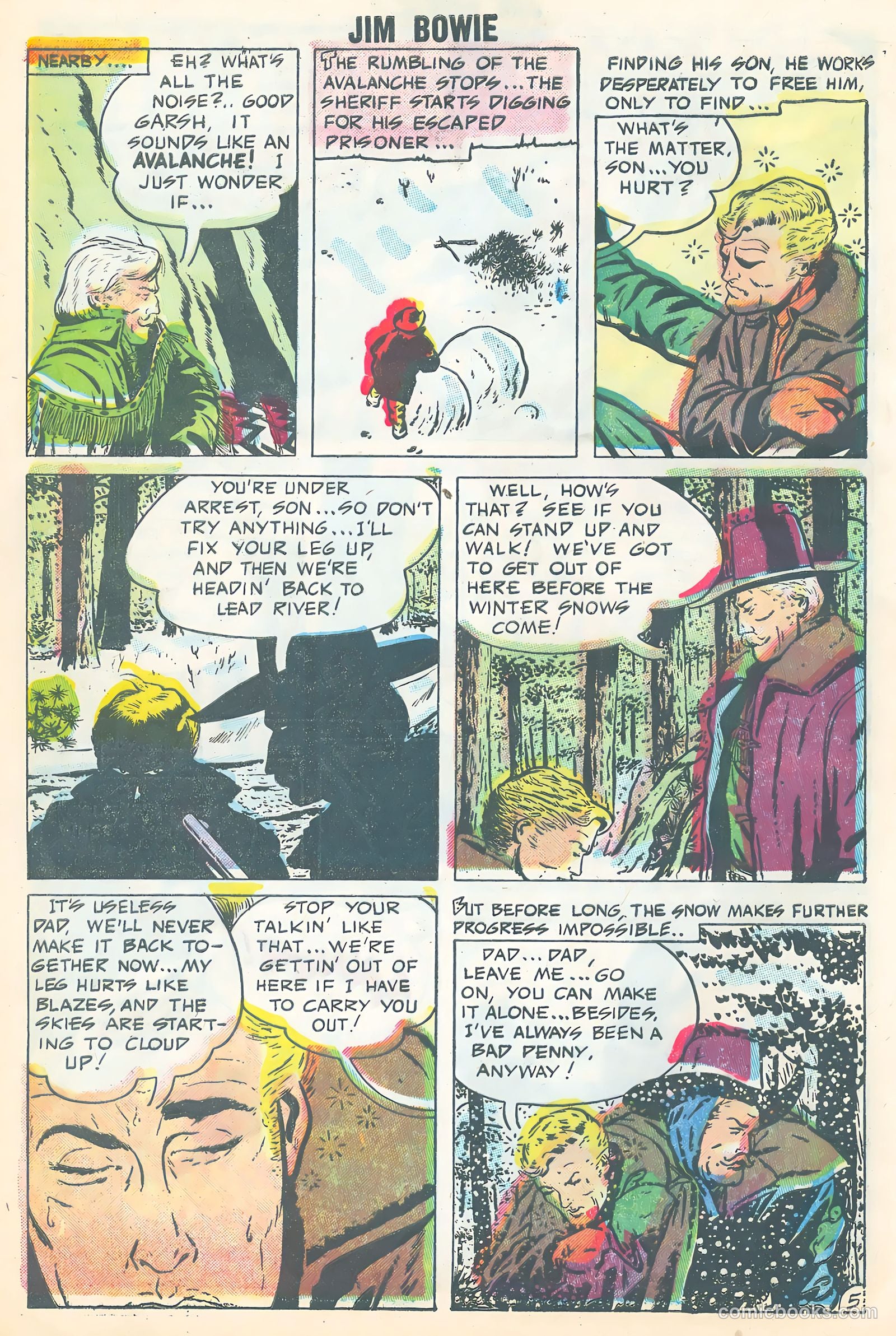 Jim Bowie #16 (1956) — page 28 of 36