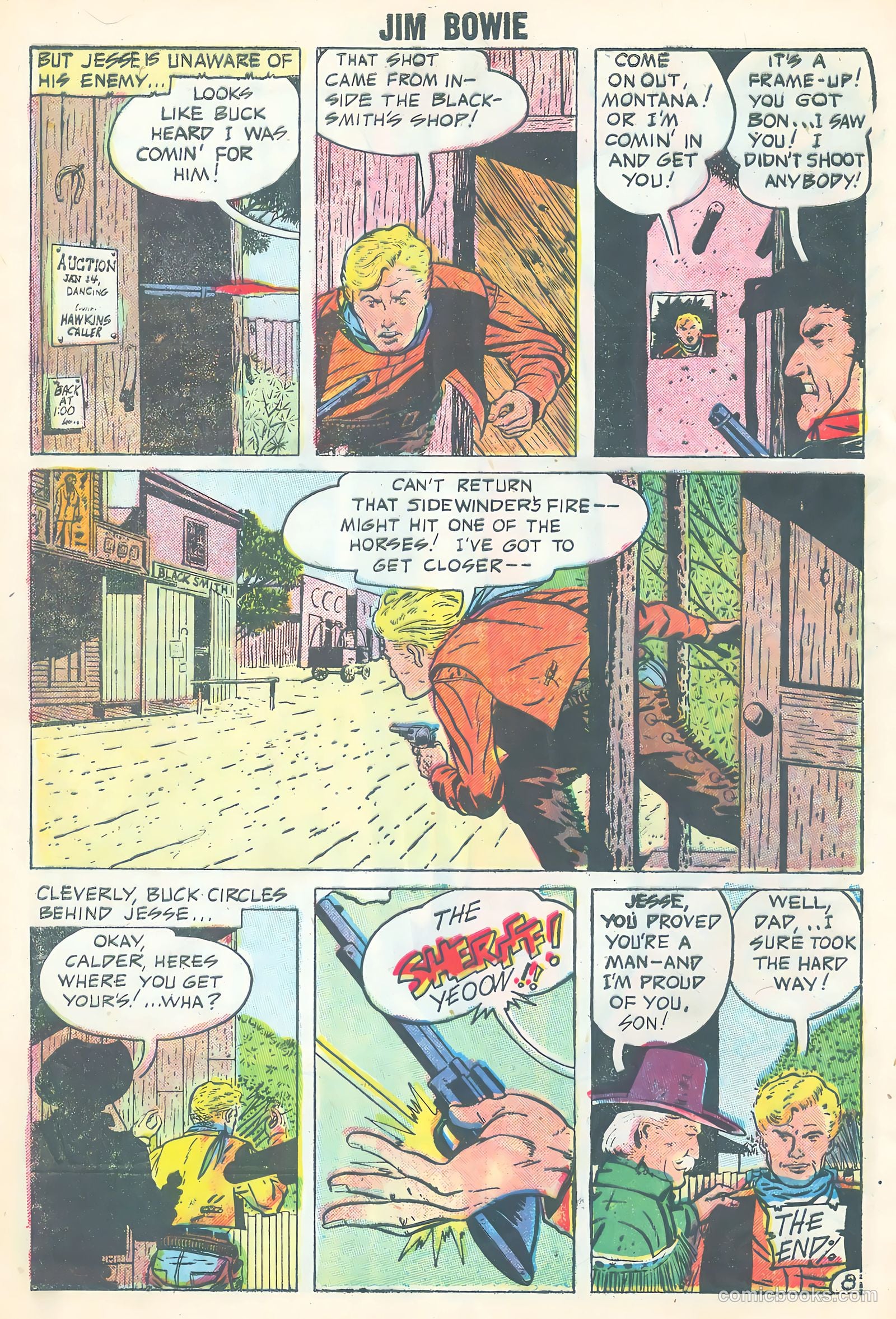 Jim Bowie #16 (1956) — page 32 of 36