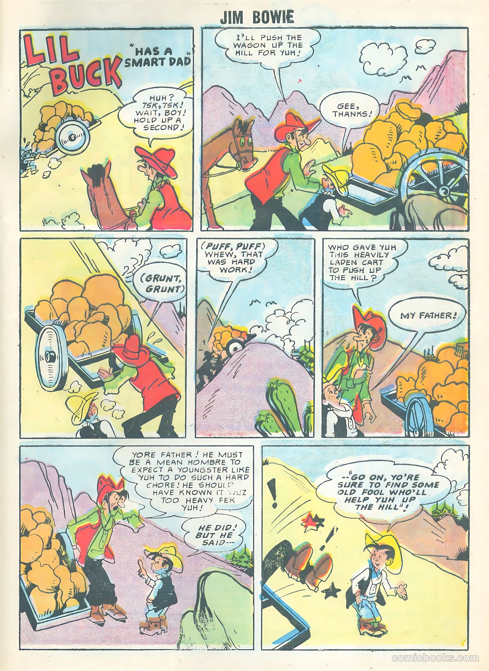 Jim Bowie #16 (1956) — page 33 of 36