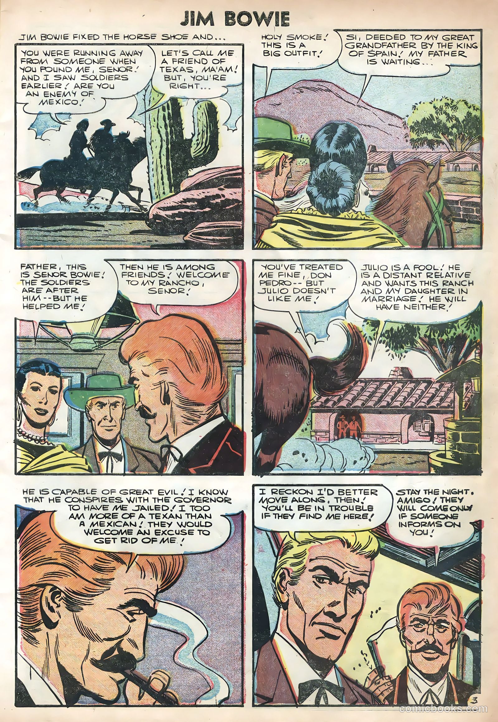 Jim Bowie #17 (1956) — page 5 of 36