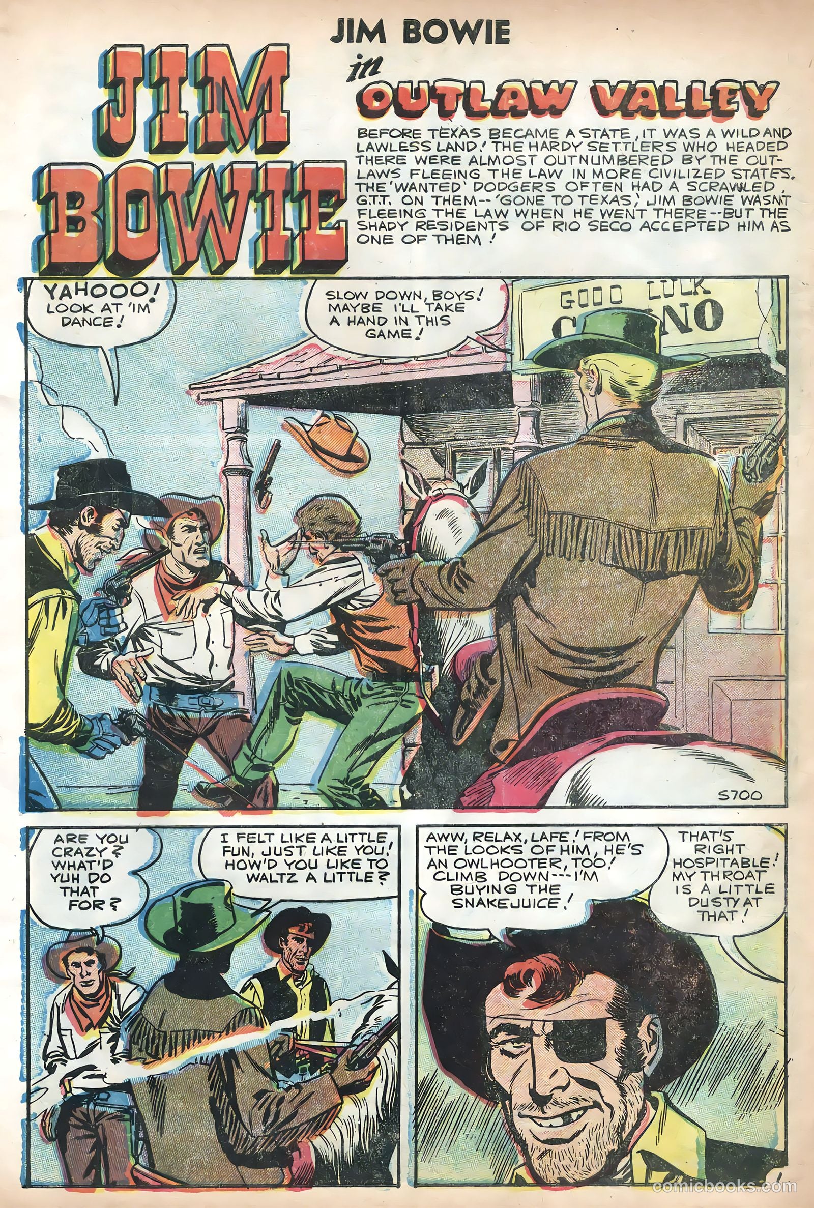 Jim Bowie #17 (1956) — page 9 of 36