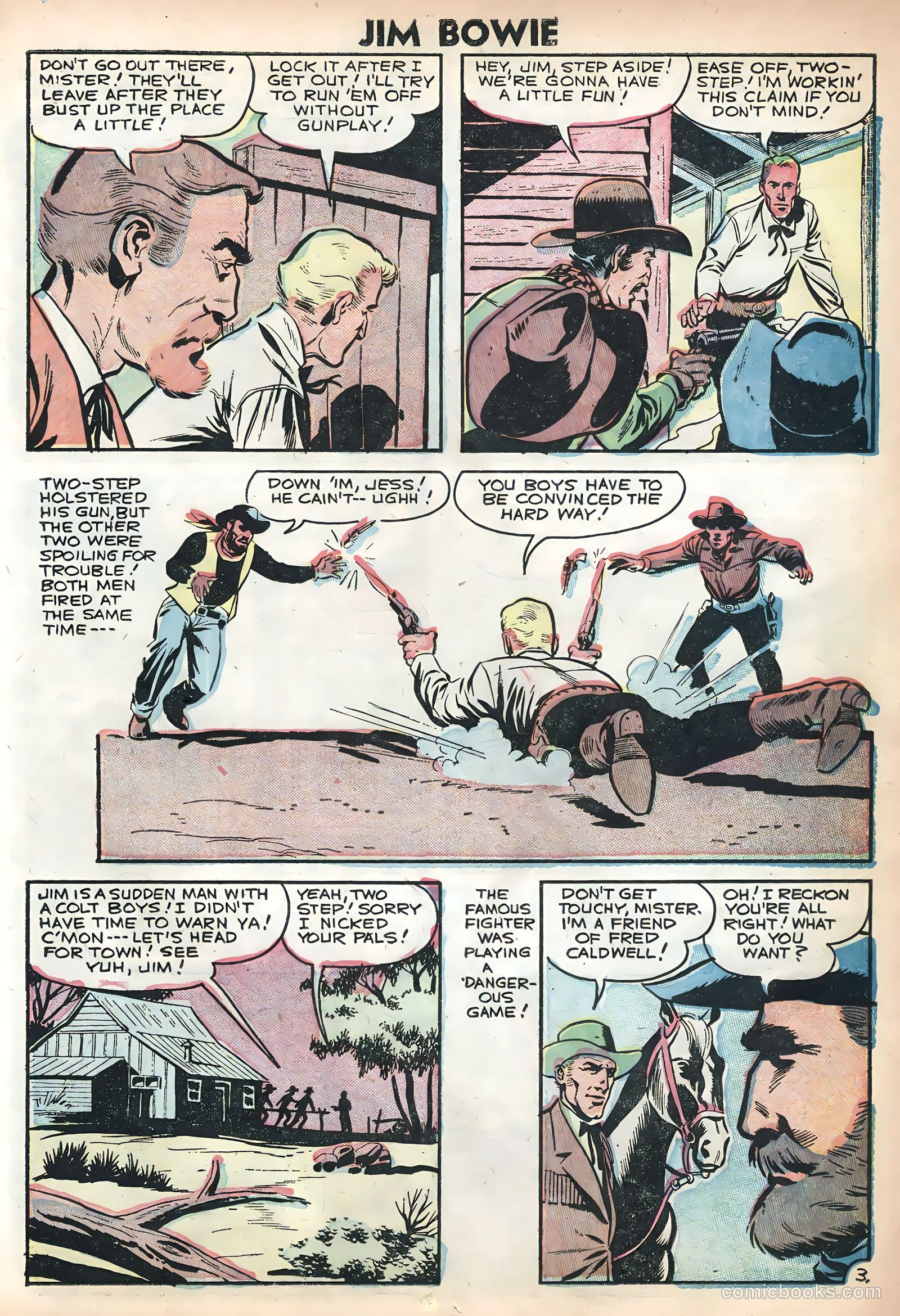 Jim Bowie #17 (1956) — page 11 of 36