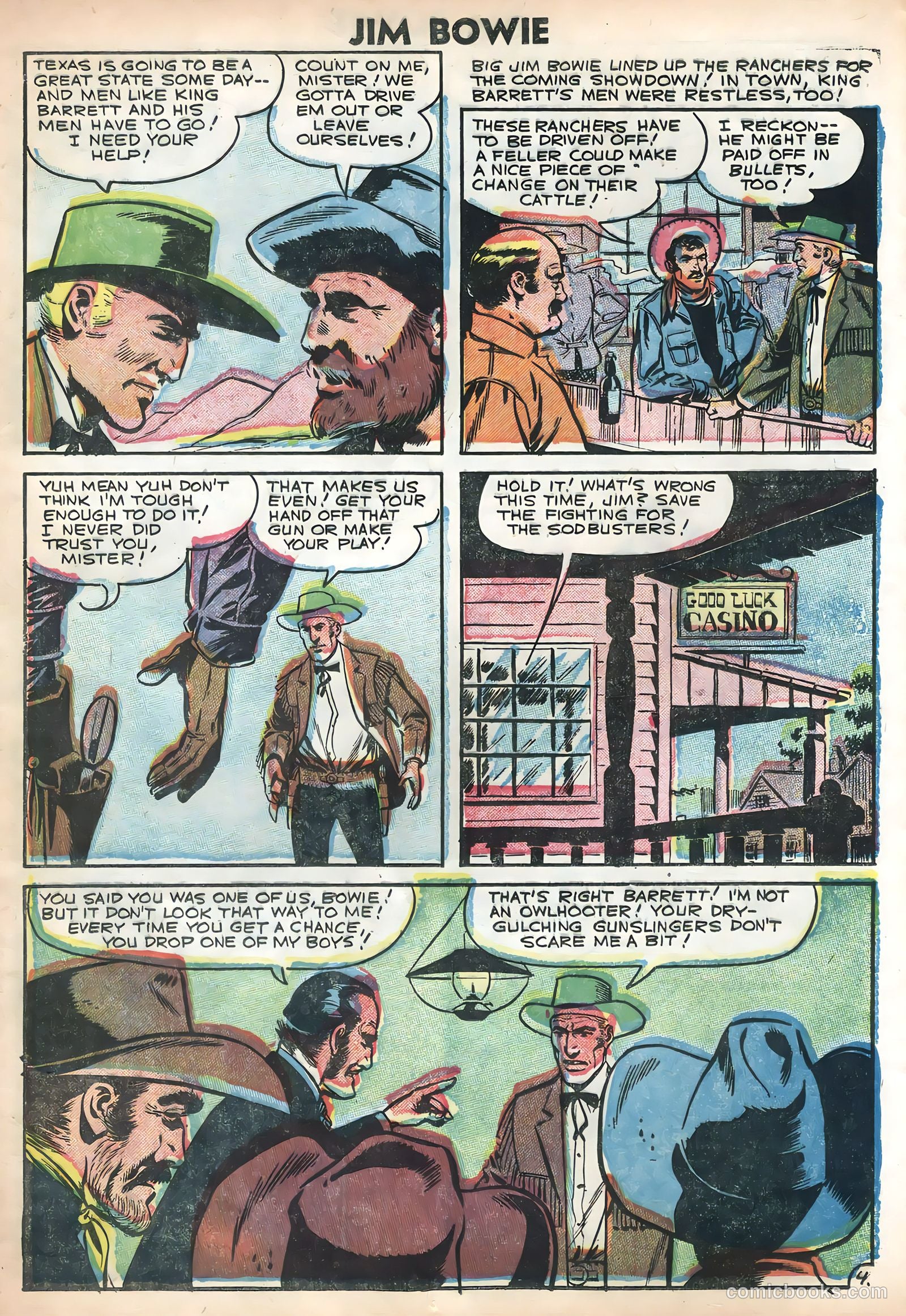 Jim Bowie #17 (1956) — page 12 of 36