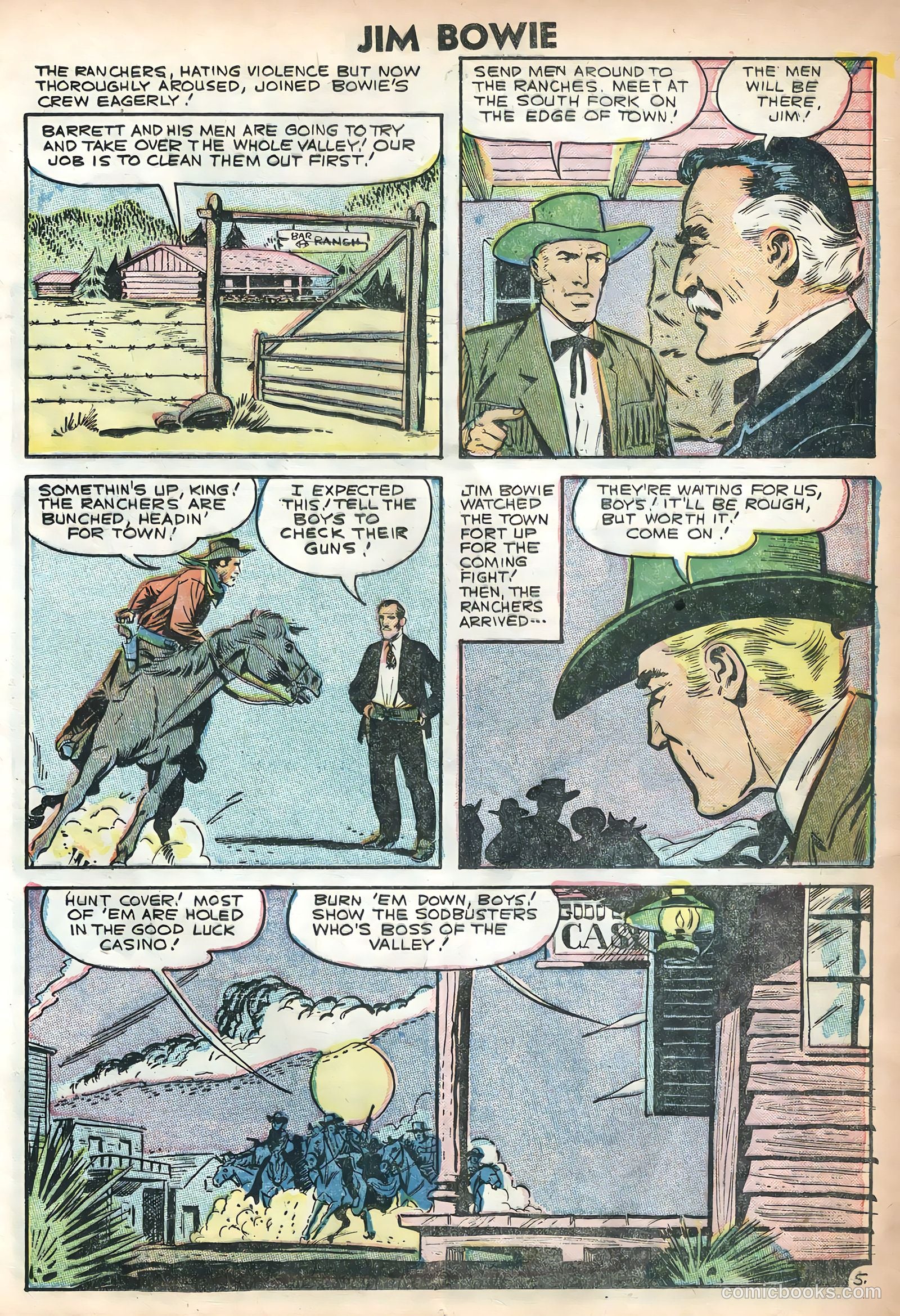 Jim Bowie #17 (1956) — page 13 of 36