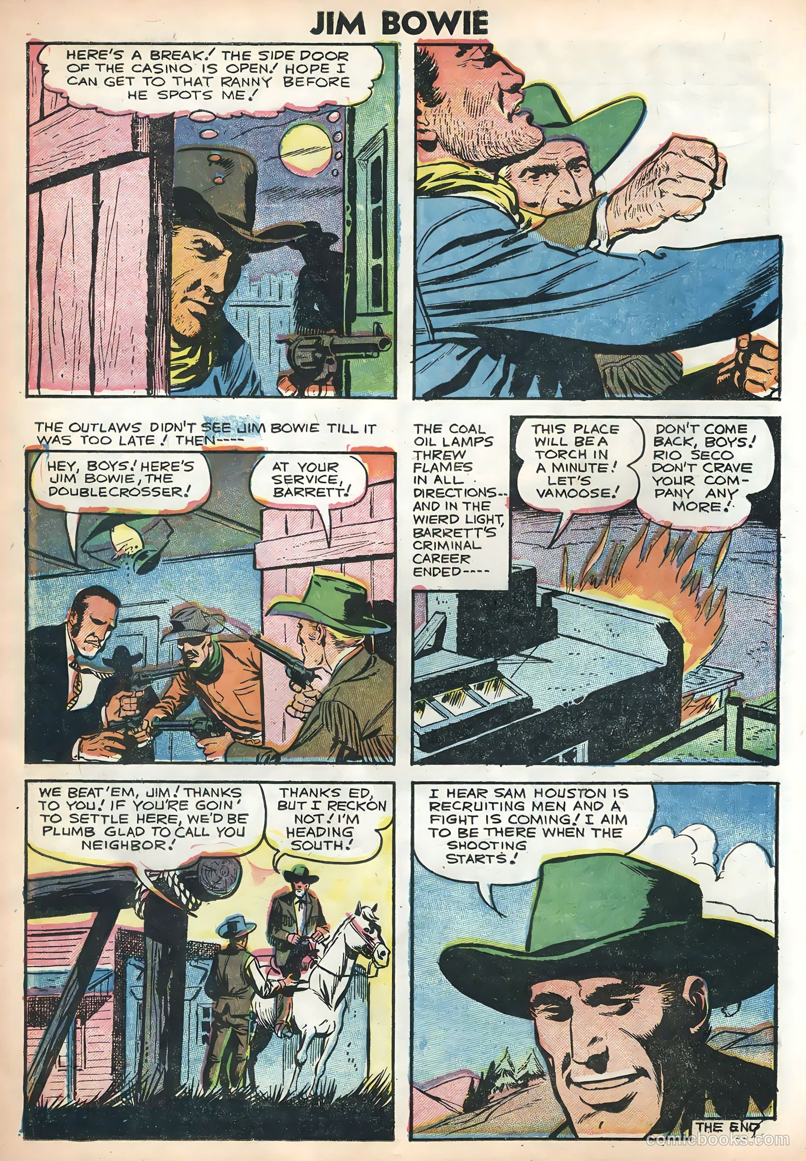 Jim Bowie #17 (1956) — page 14 of 36