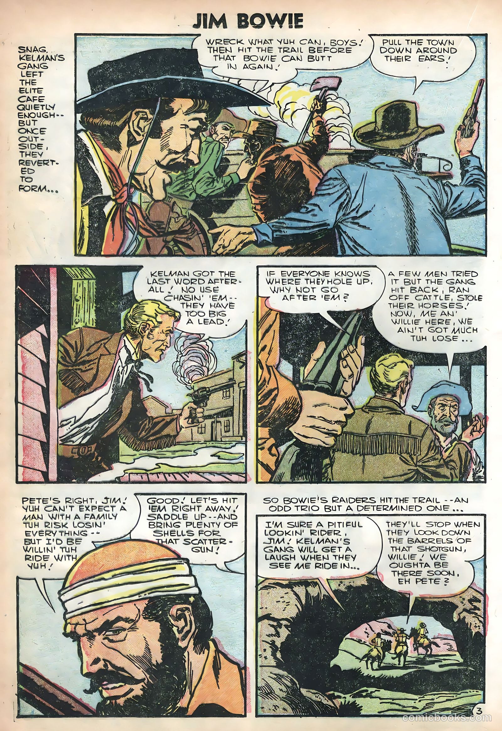 Jim Bowie #17 (1956) — page 20 of 36