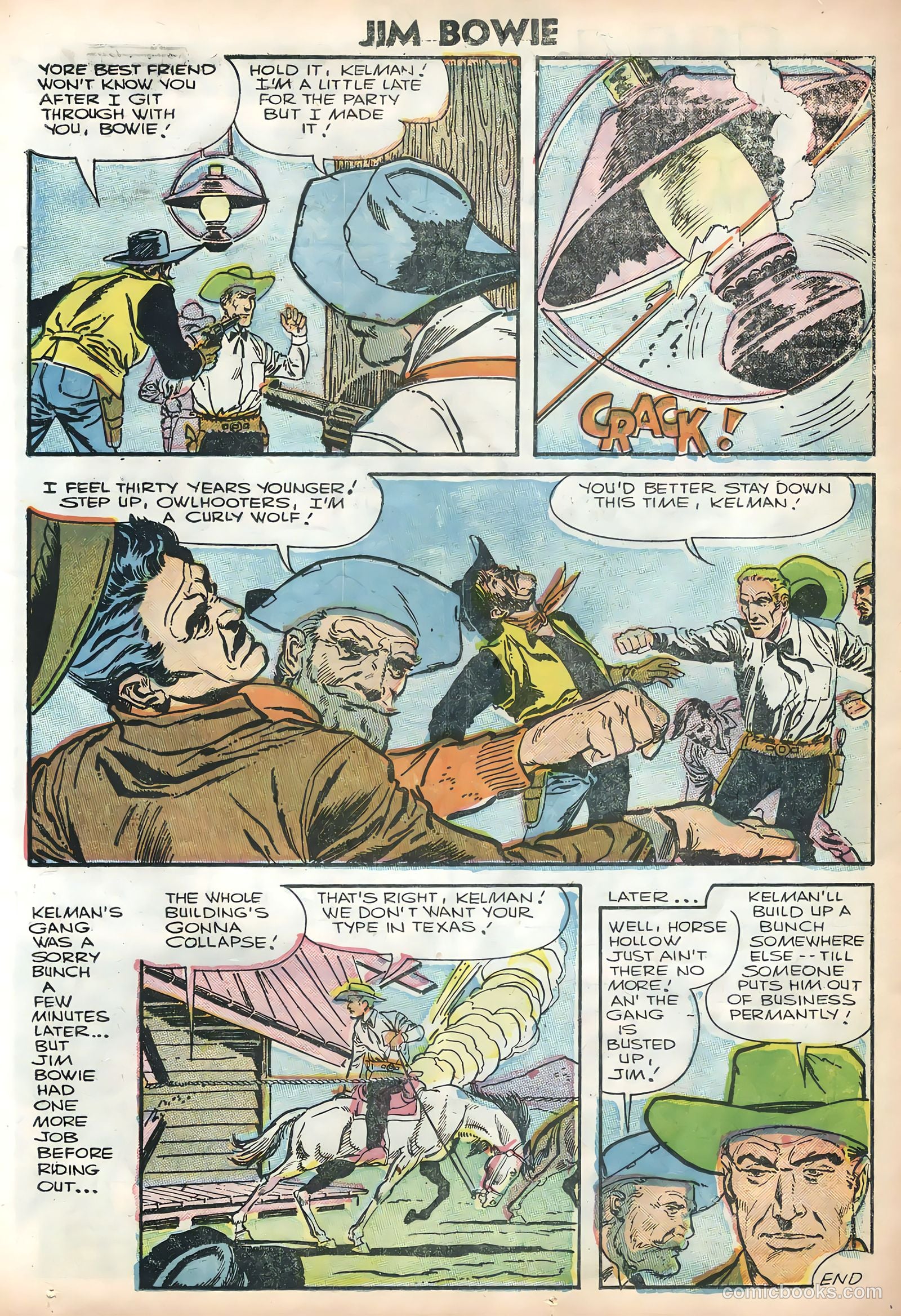 Jim Bowie #17 (1956) — page 23 of 36