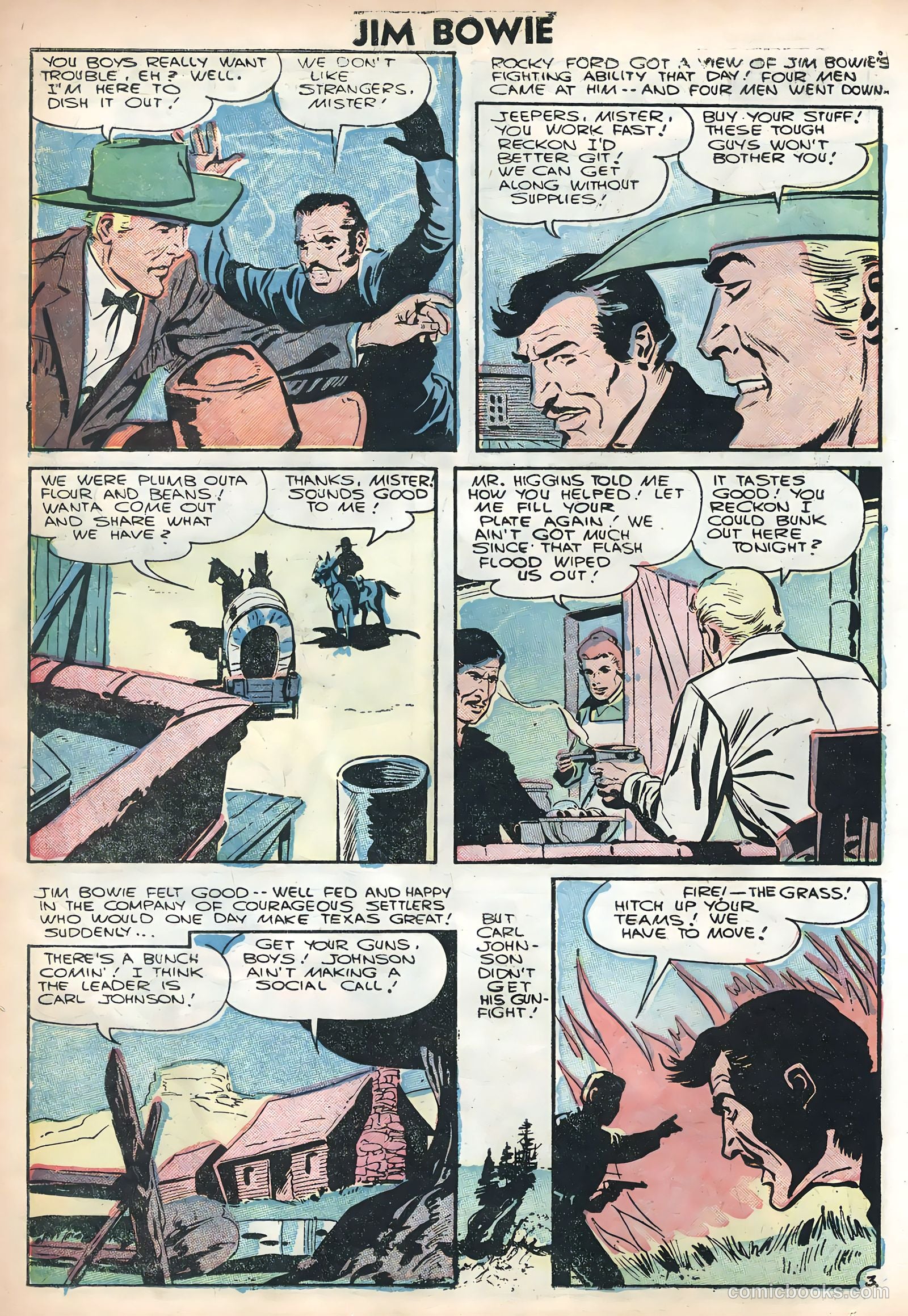 Jim Bowie #17 (1956) — page 26 of 36