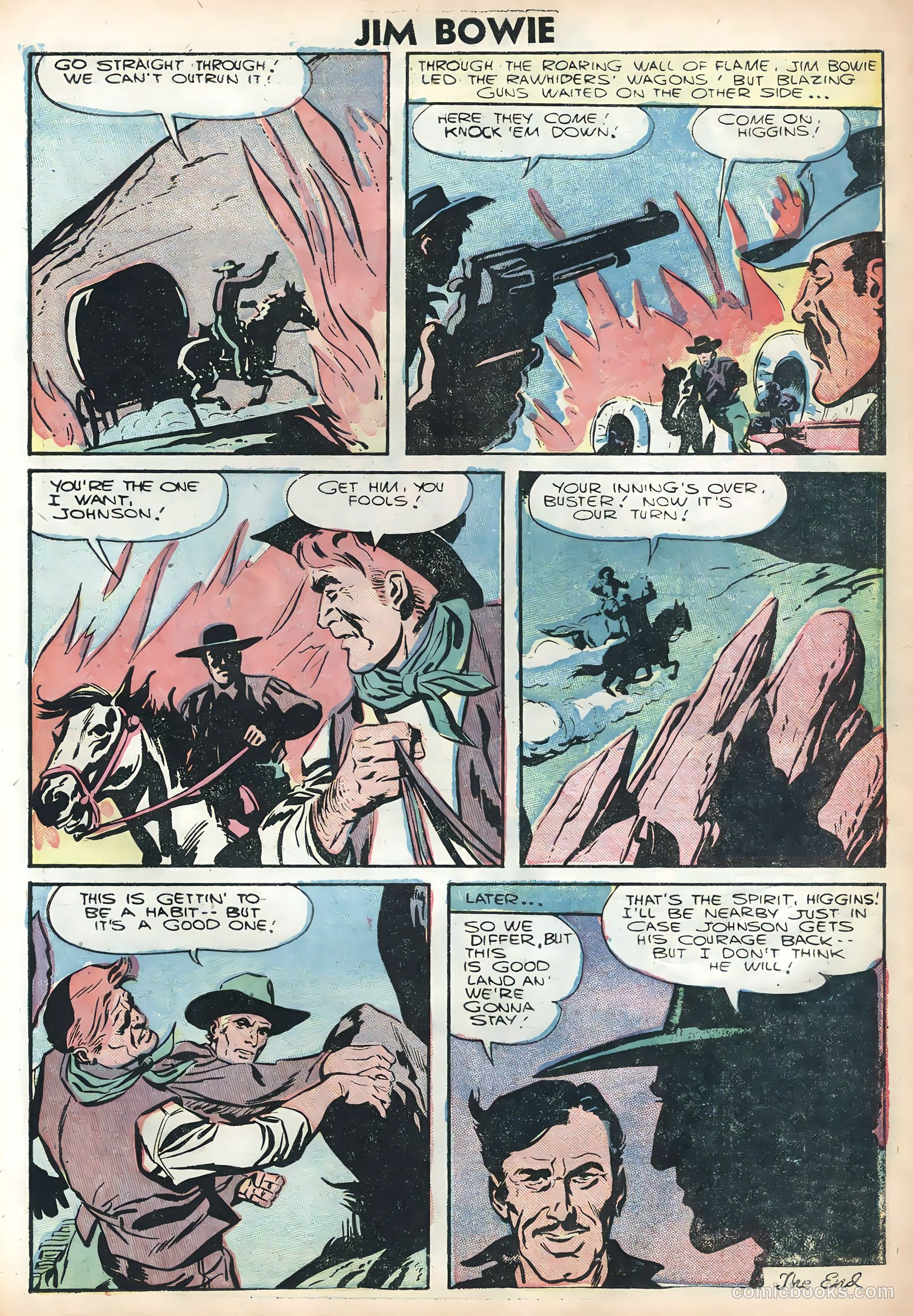 Jim Bowie #17 (1956) — page 27 of 36