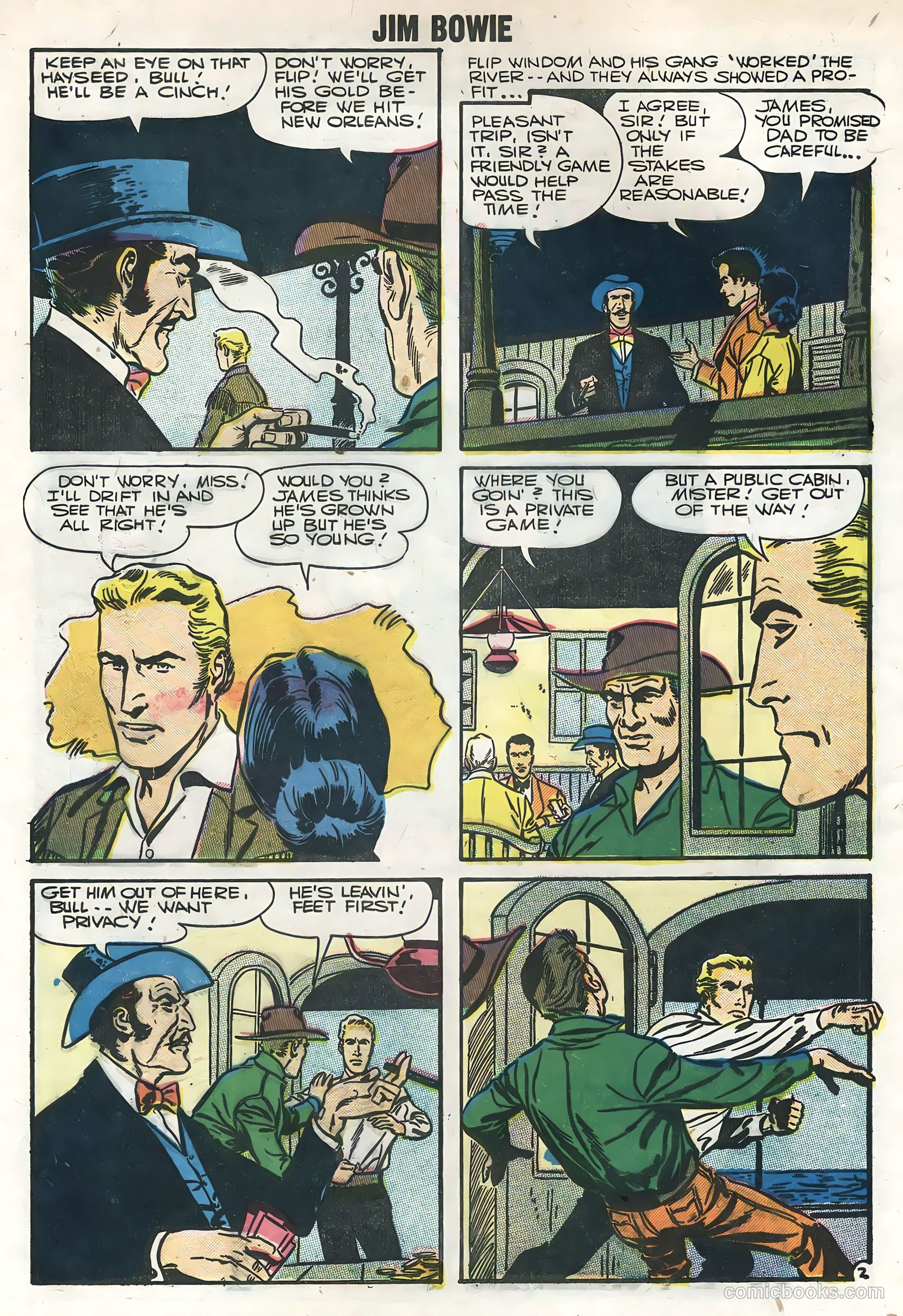 Jim Bowie #18 (1957) — page 4 of 36