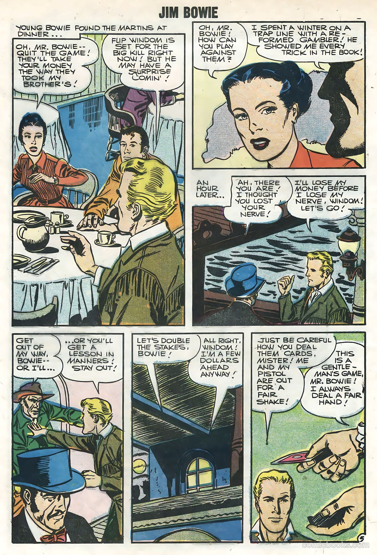 Jim Bowie #18 (1957) — page 8 of 36