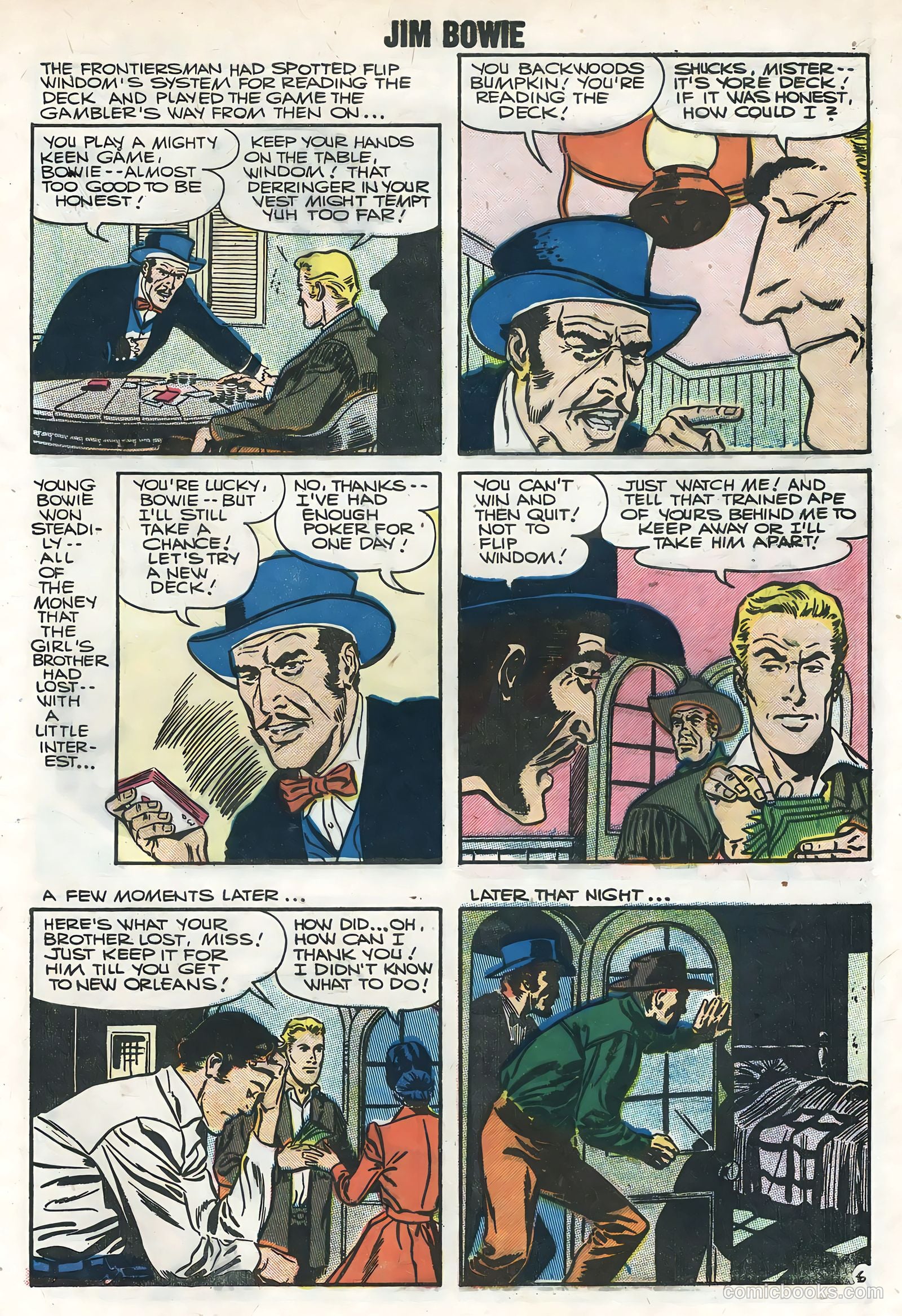 Jim Bowie #18 (1957) — page 9 of 36