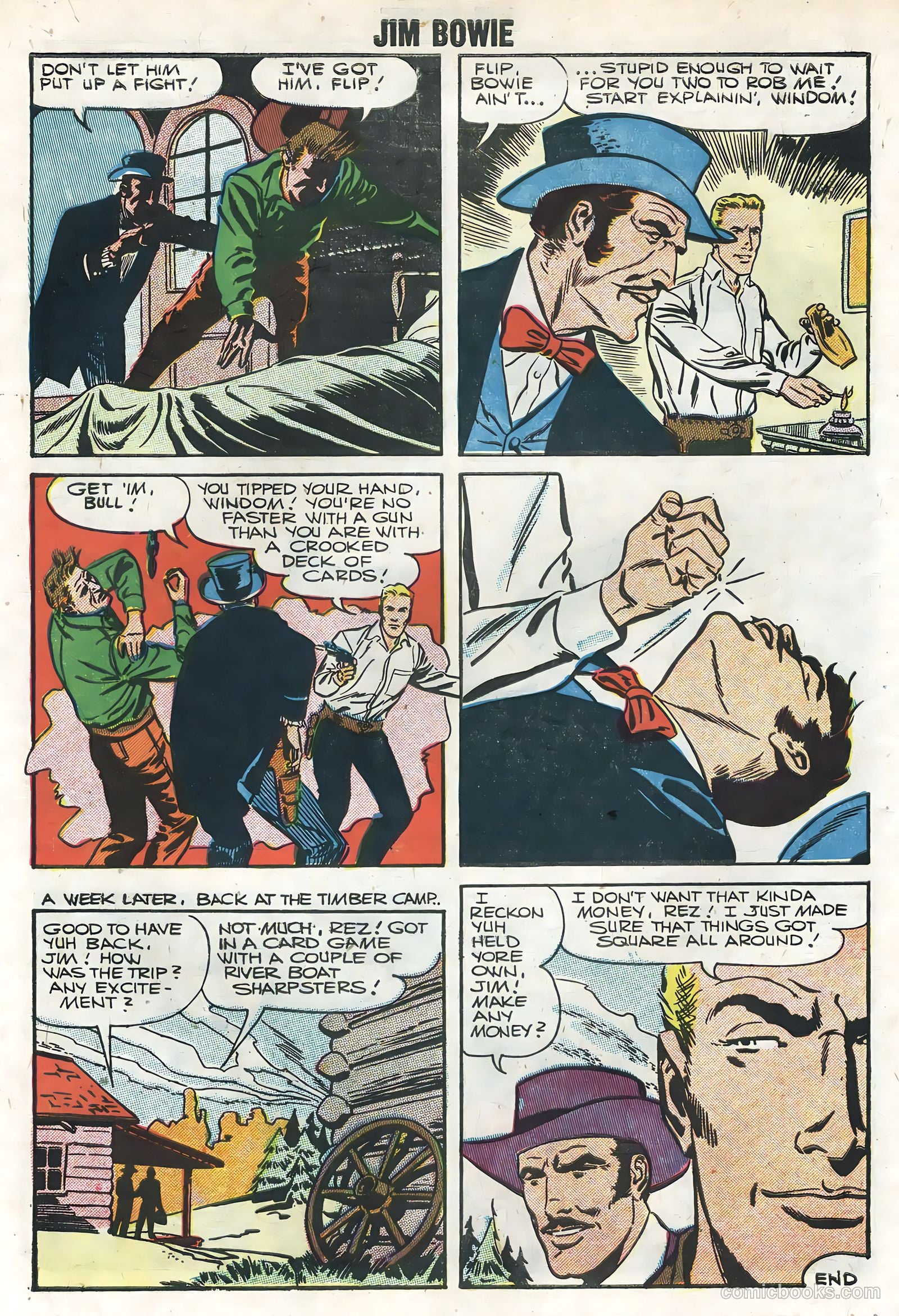 Jim Bowie #18 (1957) — page 10 of 36