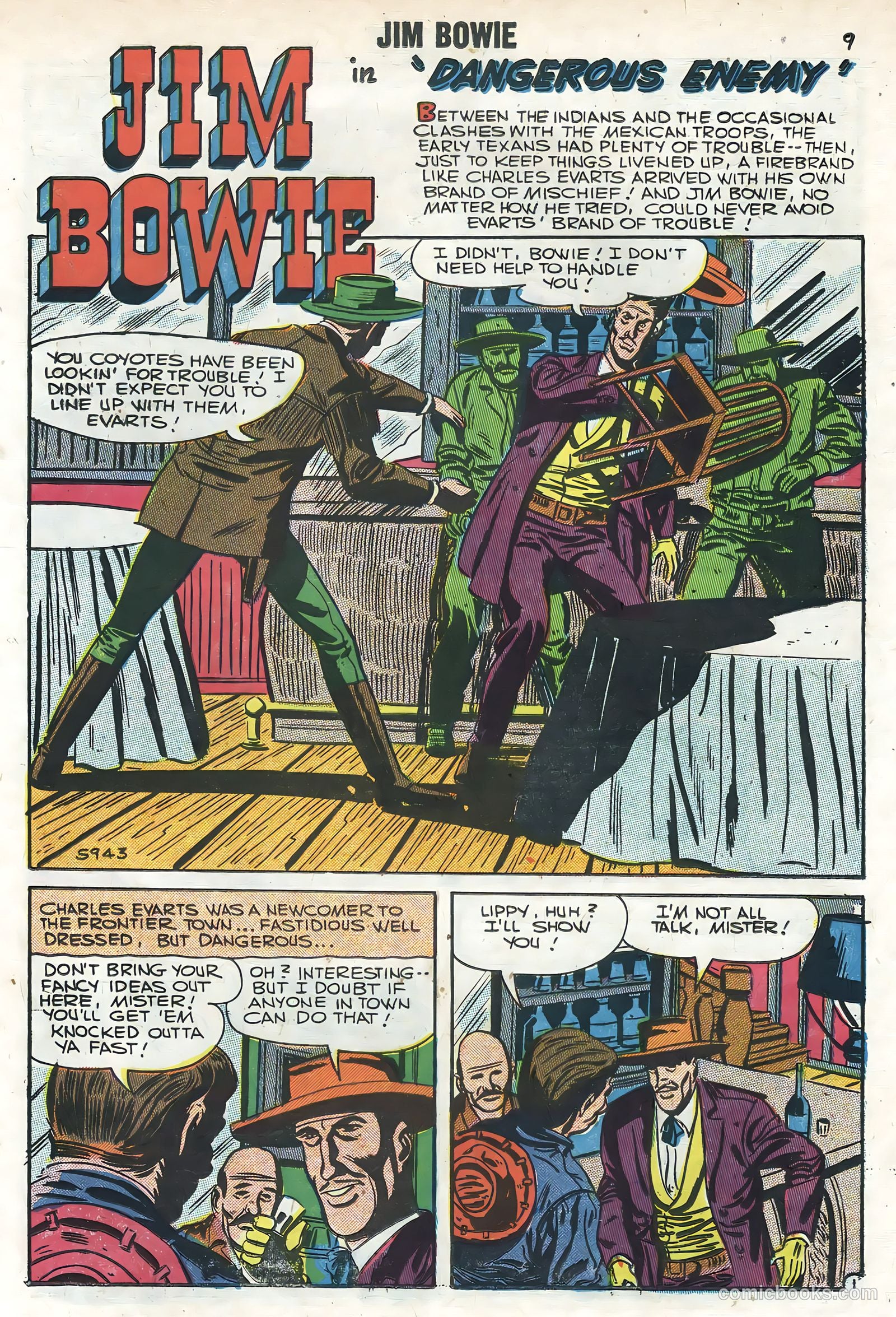 Jim Bowie #18 (1957) — page 11 of 36