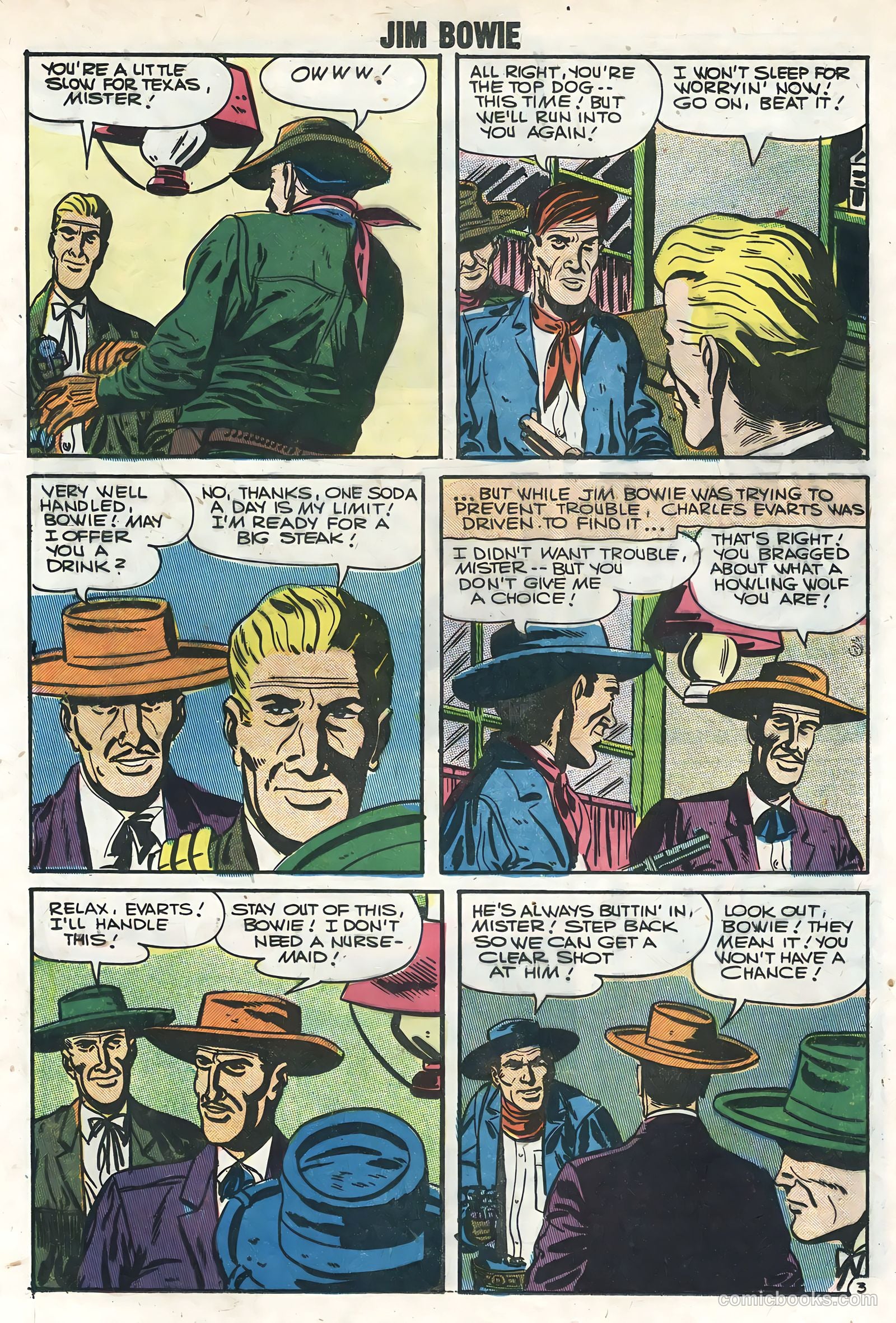 Jim Bowie #18 (1957) — page 13 of 36