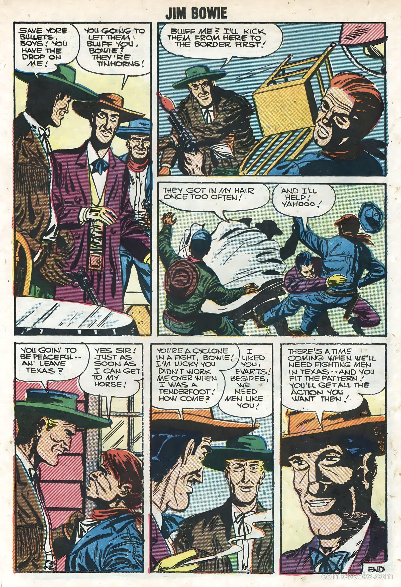 Jim Bowie #18 (1957) — page 14 of 36