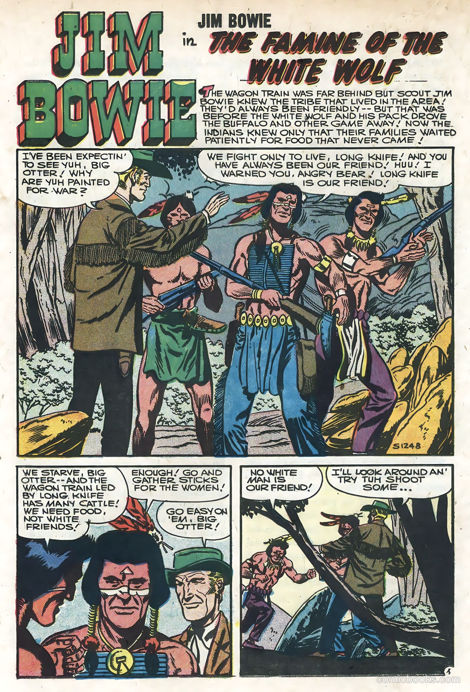 Jim Bowie #18 (1957) — page 18 of 36