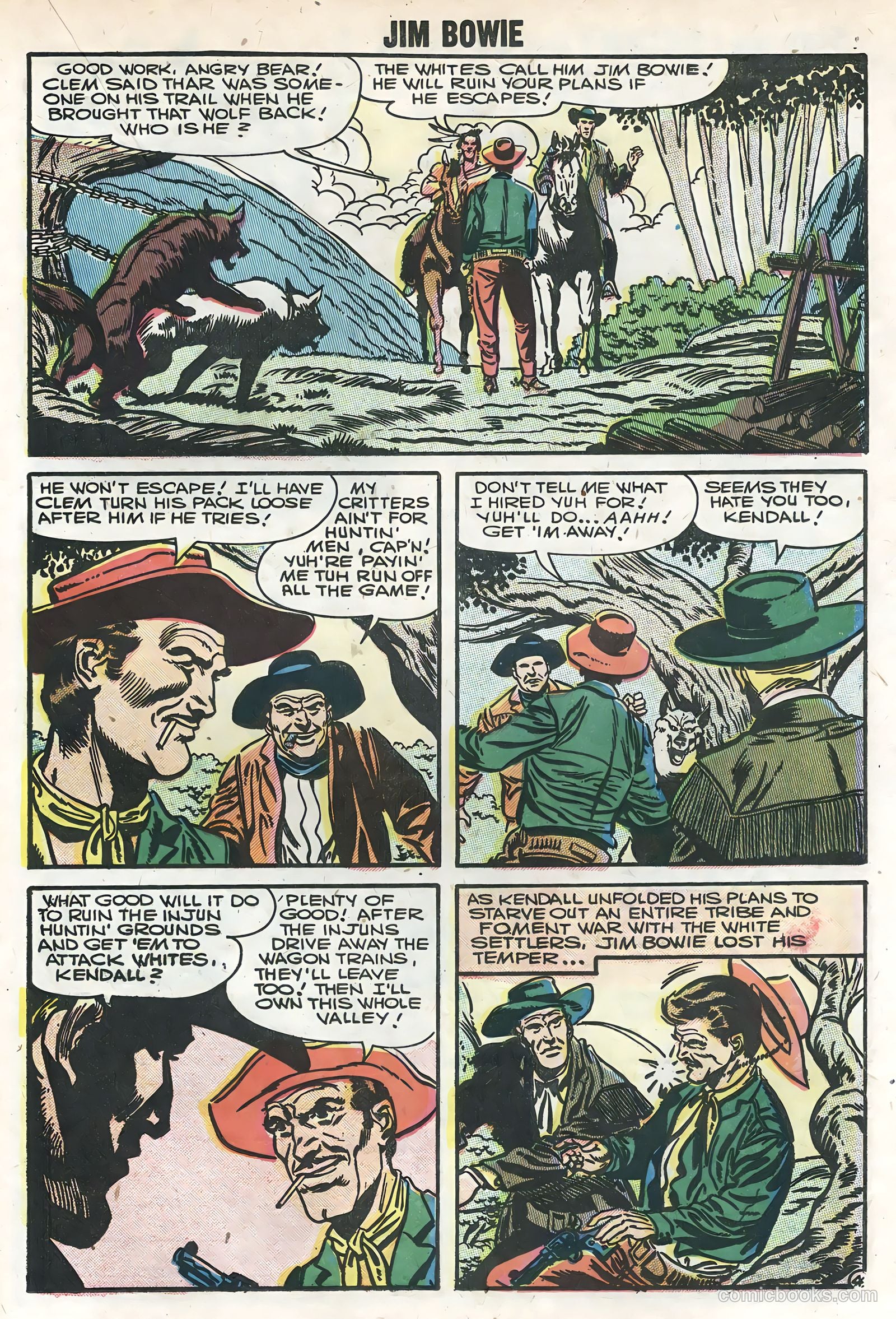 Jim Bowie #18 (1957) — page 21 of 36