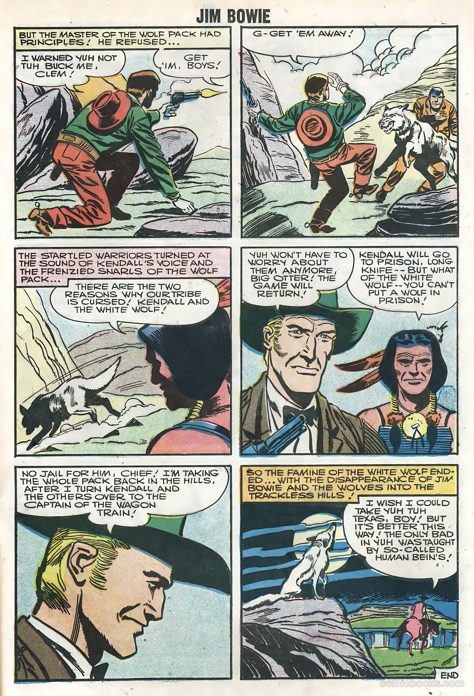 Jim Bowie #18 (1957) — page 25 of 36