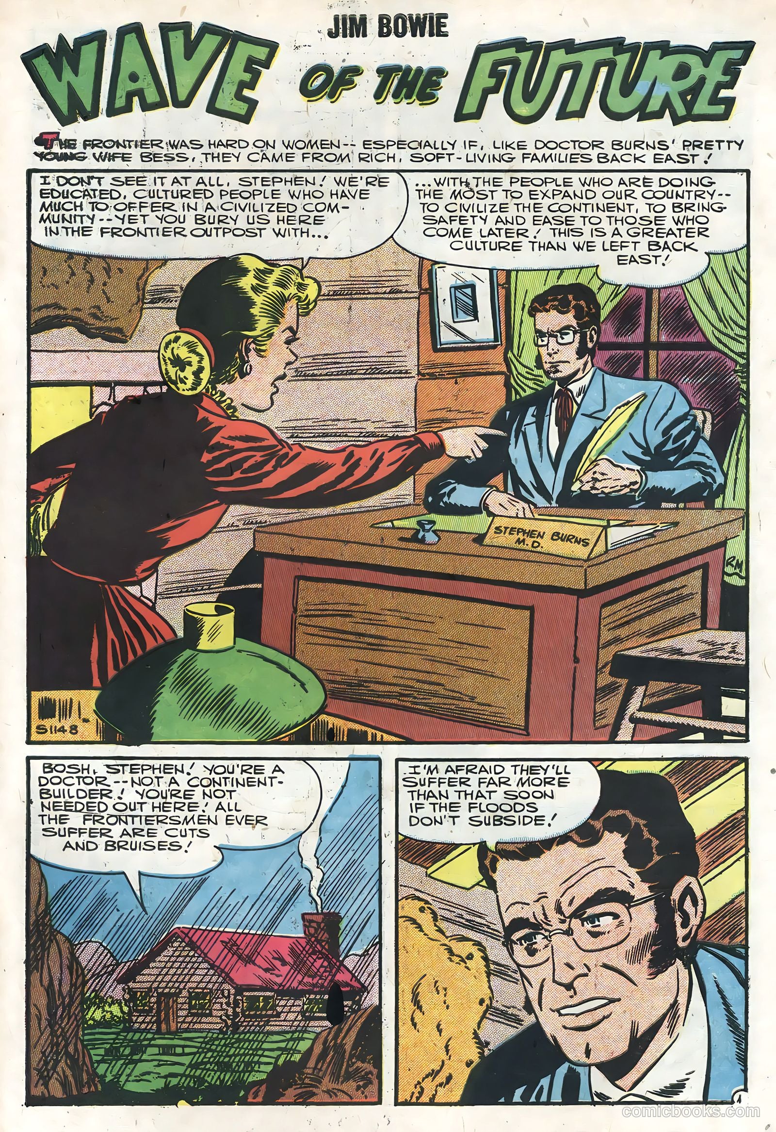 Jim Bowie #18 (1957) — page 27 of 36